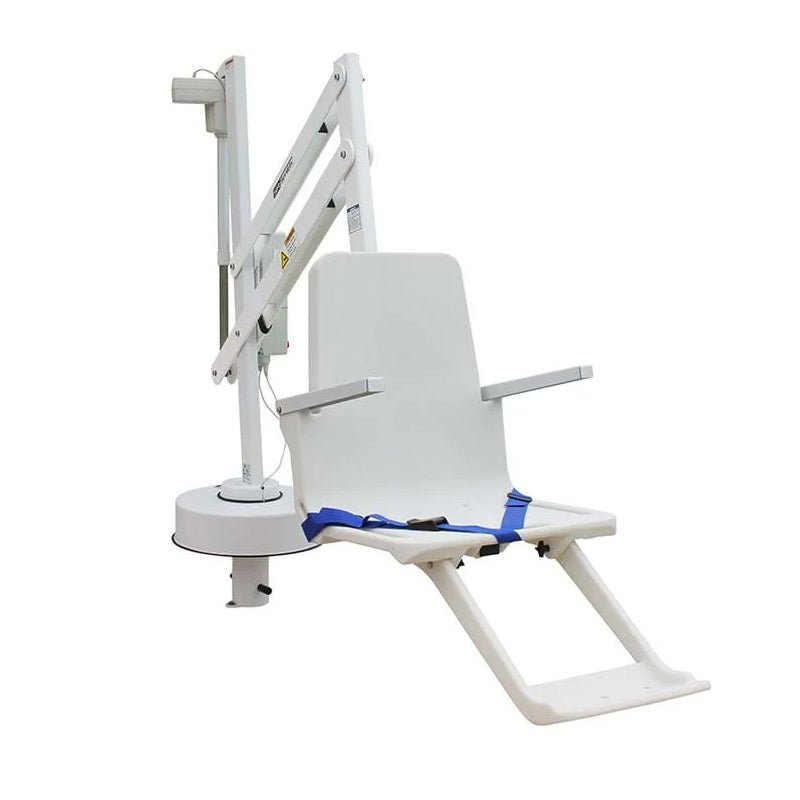 S.R.Smith Splash Extended-Reach Pool Lift, No Anchor, Gray Mist 370-0000N - product image