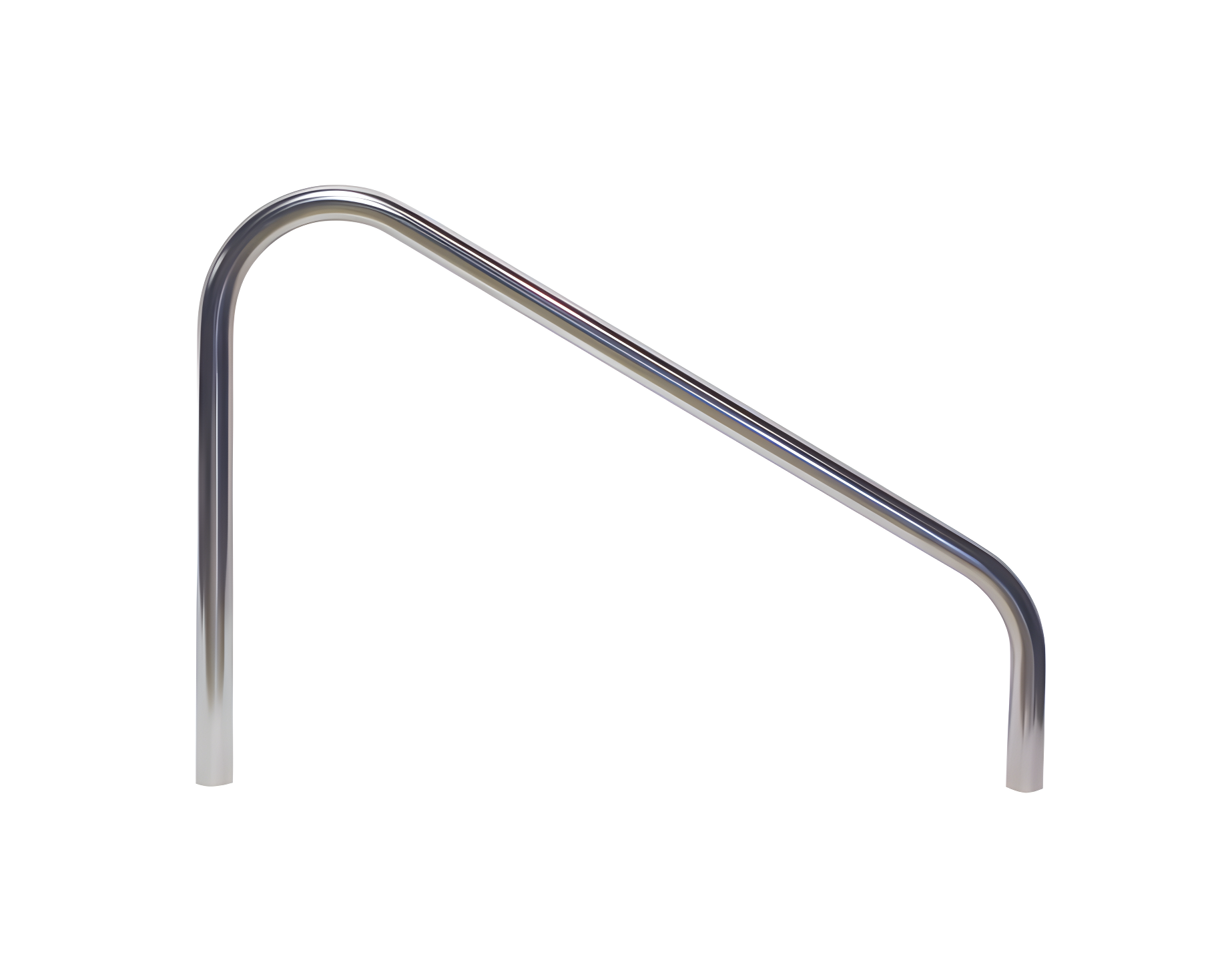 SR Smith Deck Mounted Stair Rail 40", 2-Bend, 2-Pack | 50-766