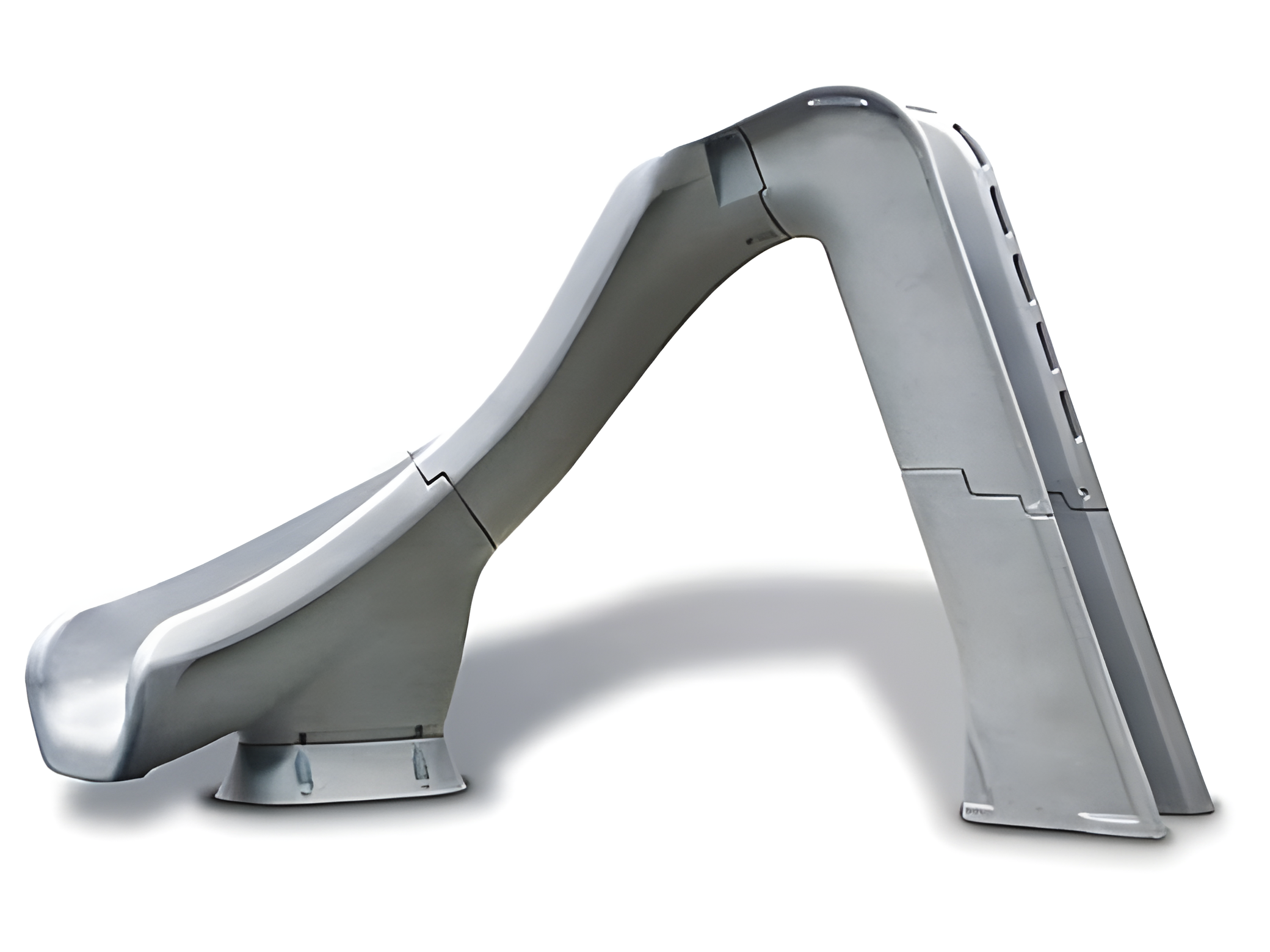 SR Smith Typhoon Pool Slide, Left Turn, Gray 670-209-58224