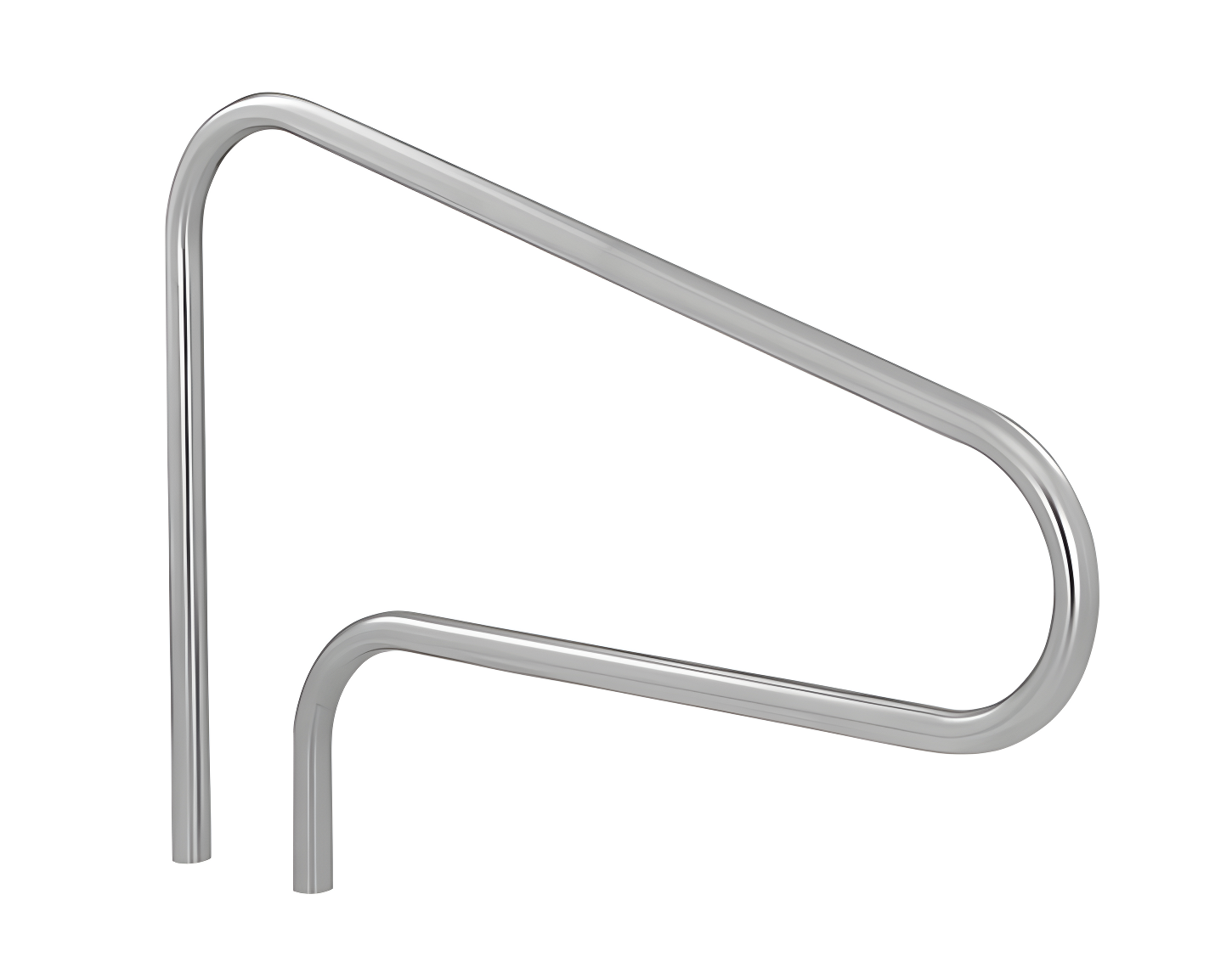 SR Smith 51" Deck Mounted Stair Rail .049 Taupe | DMS-100A-TP - product image