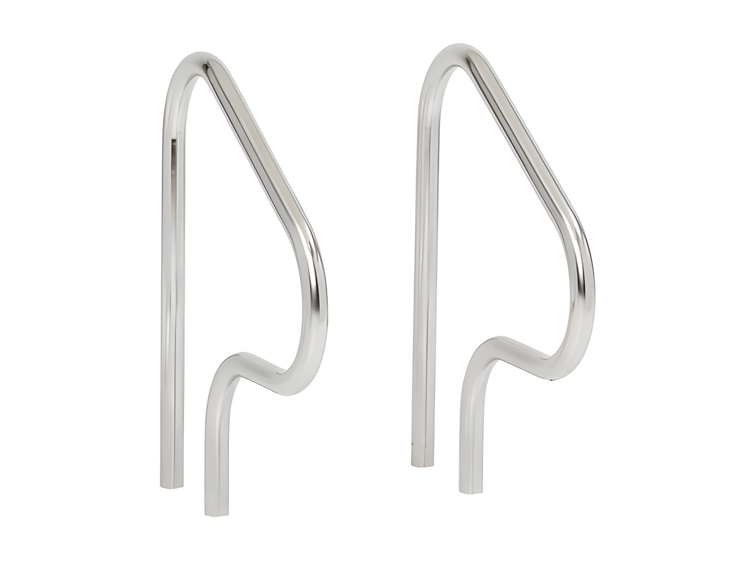 SR Smith 26" Figure 4 Hand Rail .049 Pair Rock Gray | F4H-102-RG