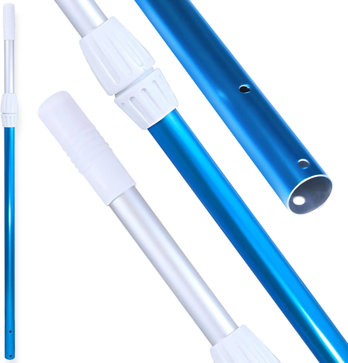Swimline Blue Finish Telepole Telescopic Pole 6' to 11' | 83515 - product image