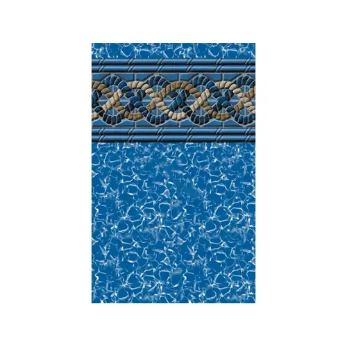 Swimline 15'x24' Oval Mystri Gold Unibead AG Liner 52" Wall LI152452MGU25