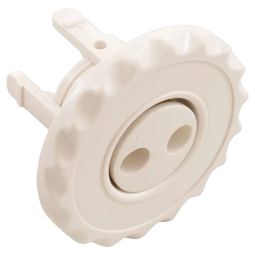 Waterway Mini Gunite Pulsator M/J Eyeball Assembly, White | 224-1040