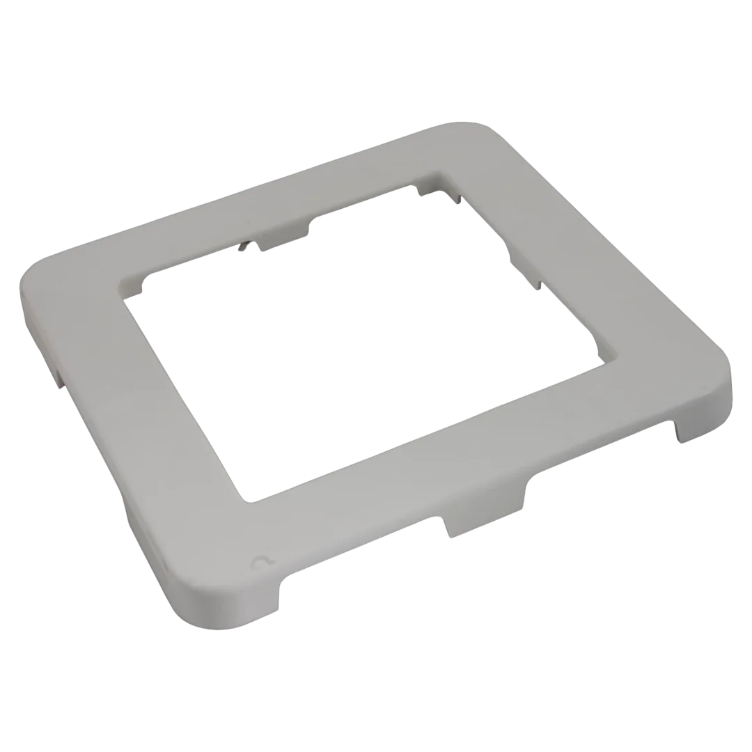 Waterway Spa Skimmer and Skim Filter Square Trim Plate, Plastic, Old Style, White | 519-4090