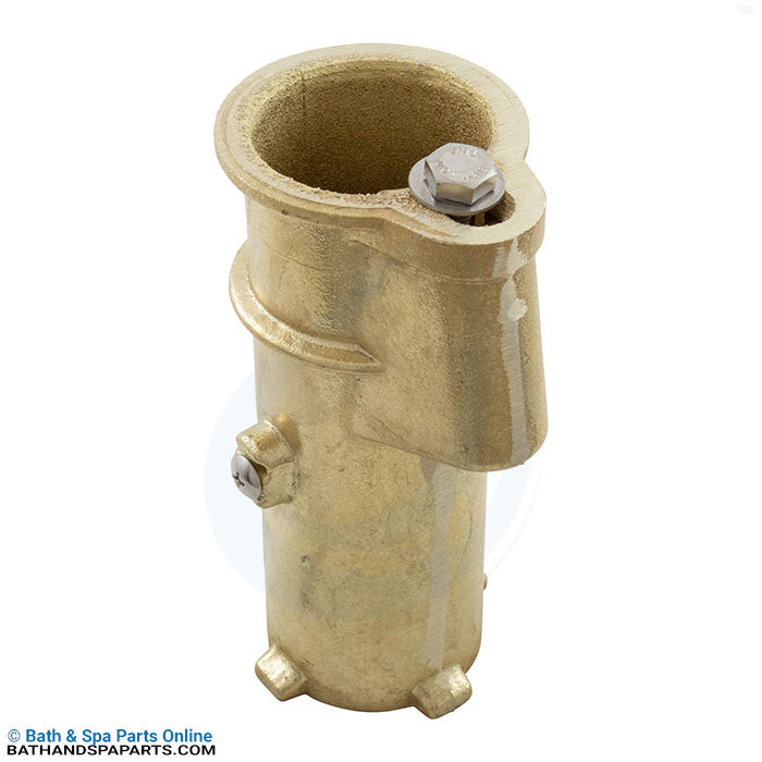 Perma-Cast PS-6019 Big Boy Paver Deck Socket 6" Bronze for 1.90" Rails | PS-6019-BC - product image
