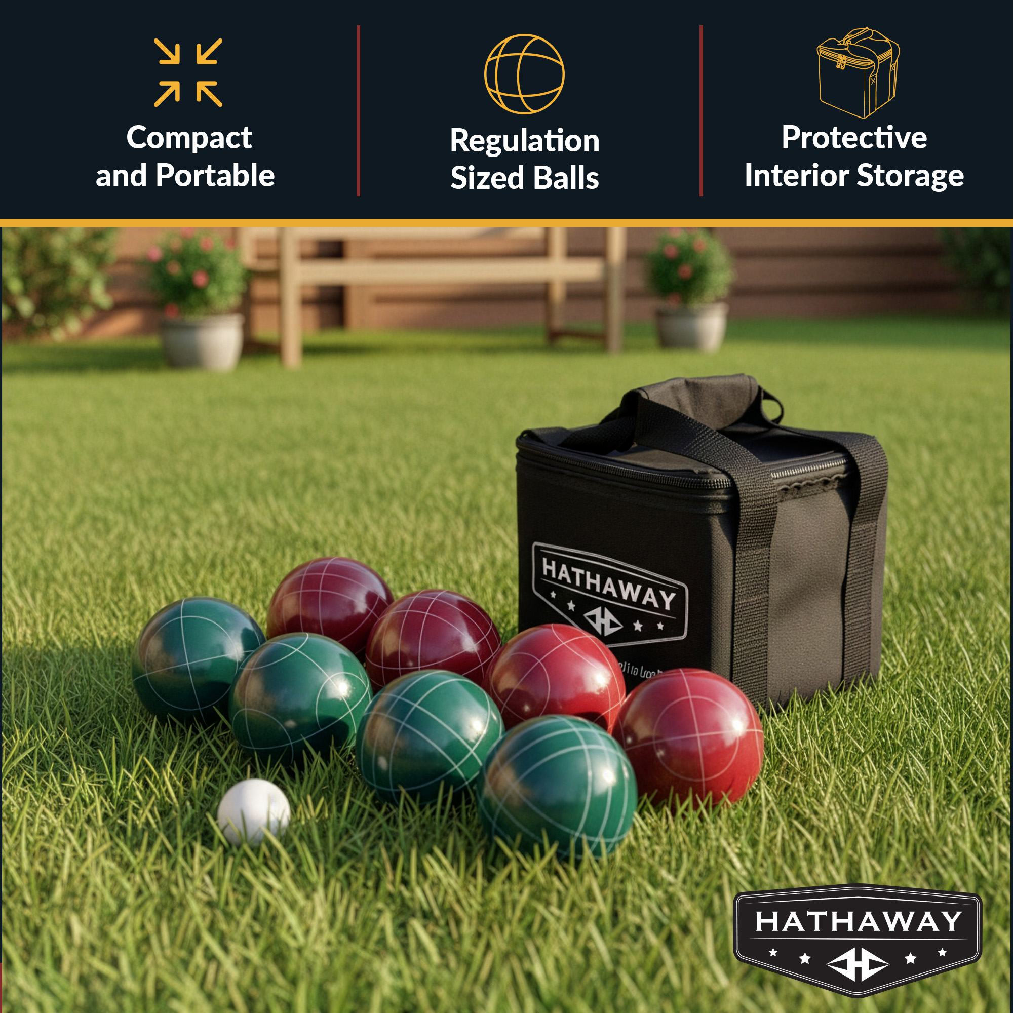 Bocce Ball Set | BG3121 image 3