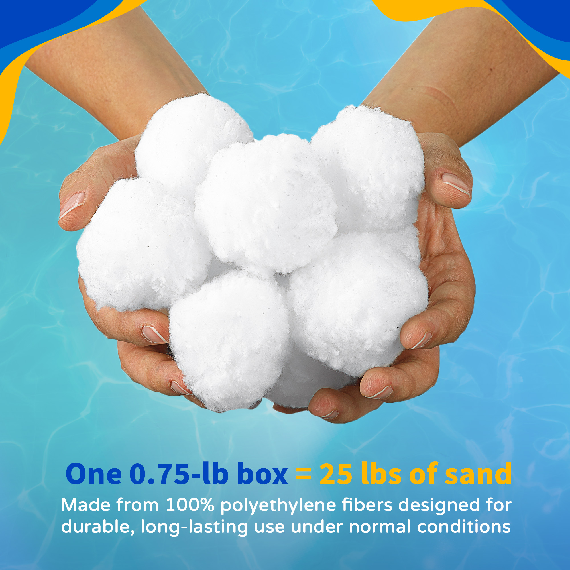 FlowXtreme® CottonTails® Filter Media 0.75-lbs (Replaces 25-lbs Sand) | NE4511 image 4