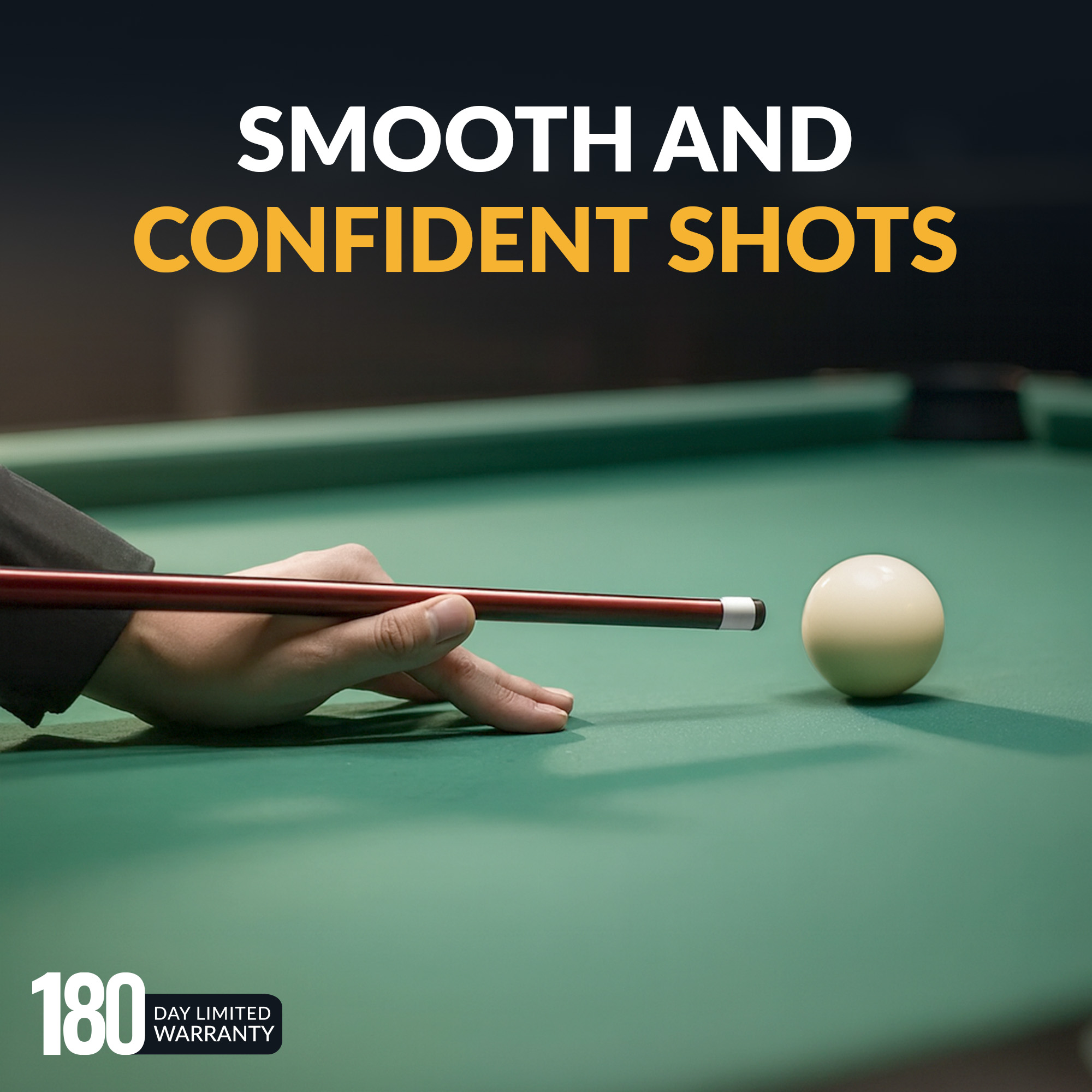Conquest 58-in Cue Stick - Fiberglass - Red | BG2561RD image 3