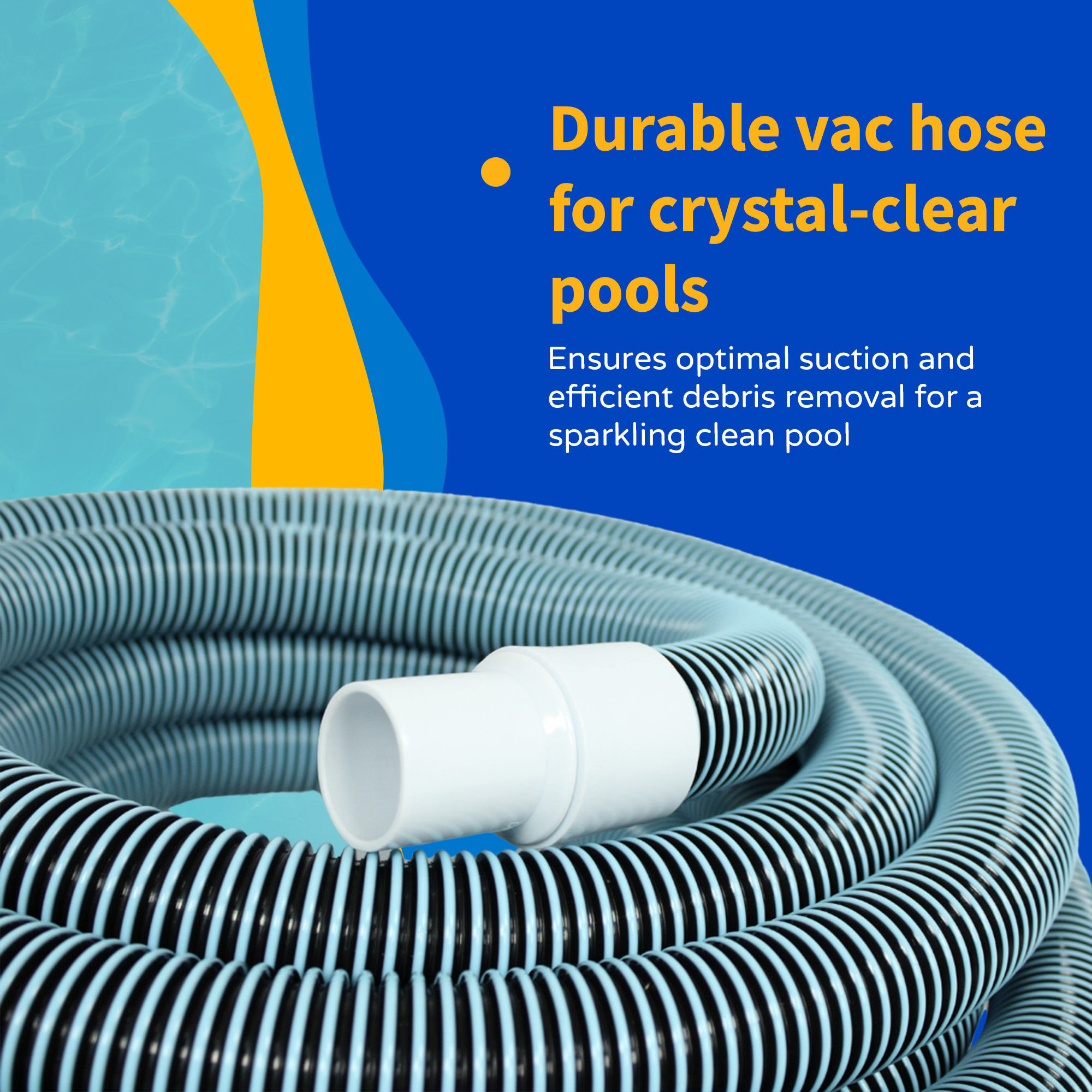 18-ft x 1.25-in Vac Hose for Above-Ground Pools | NA101 image 6