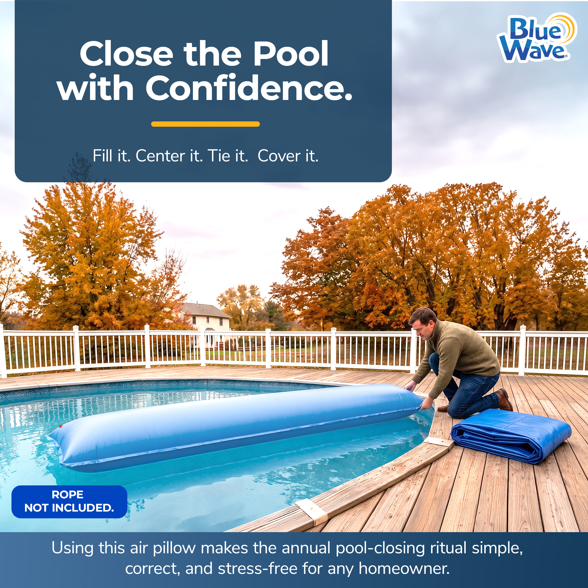 4-ft x 15-ft Air Pillow for Above Ground Pool | NW152 image 4