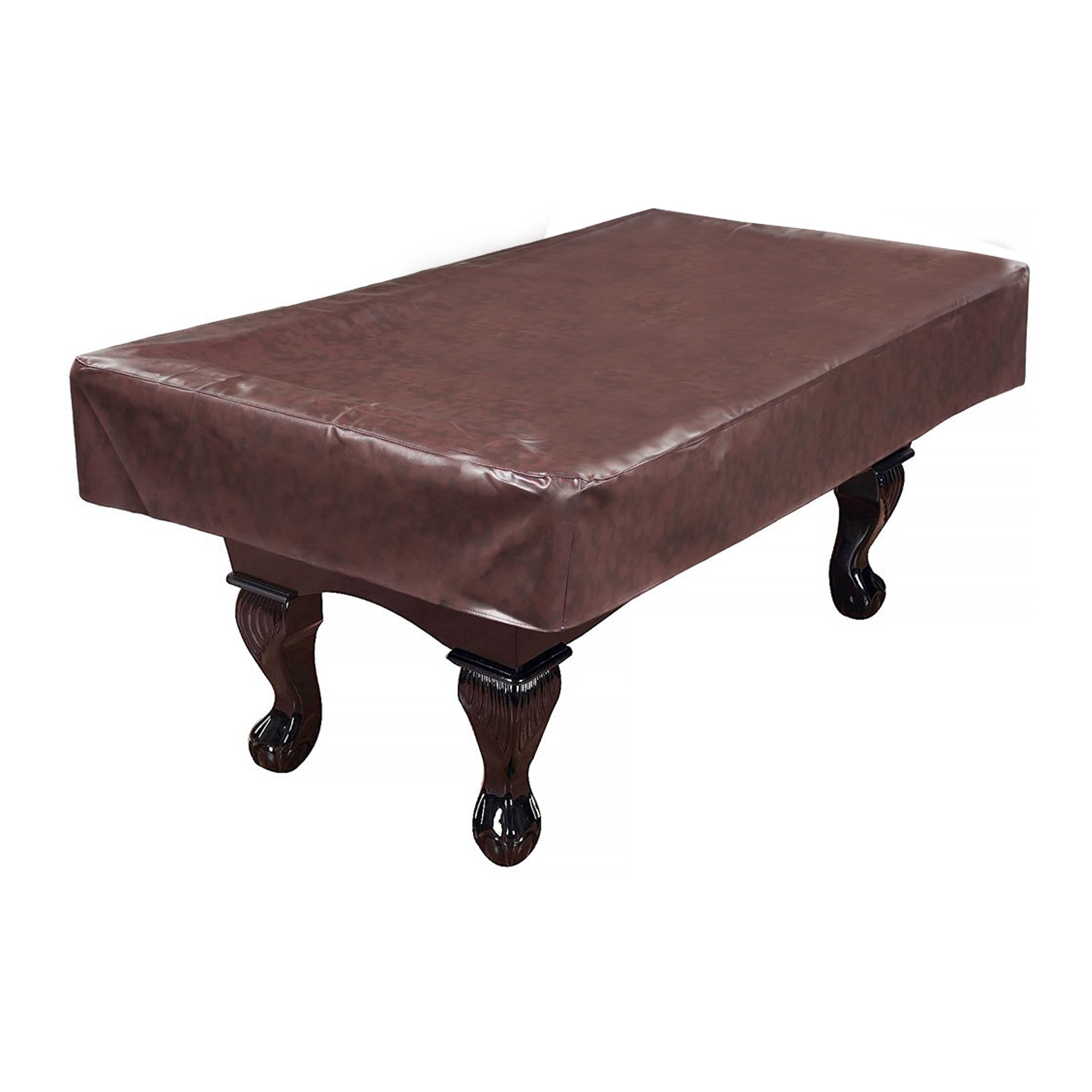 7-ft Billiard Table Cover - Fitted - Brown | BG50343 - product image