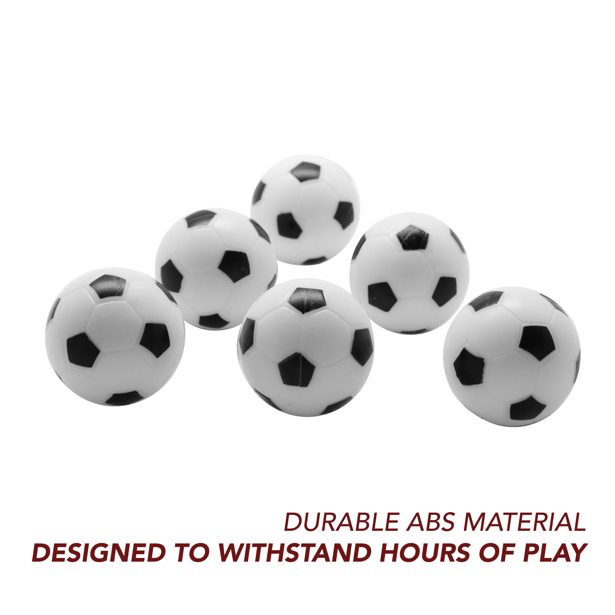 Foosballs - Soccer Style Foosballs - 6 Pack | BG50380 image 3
