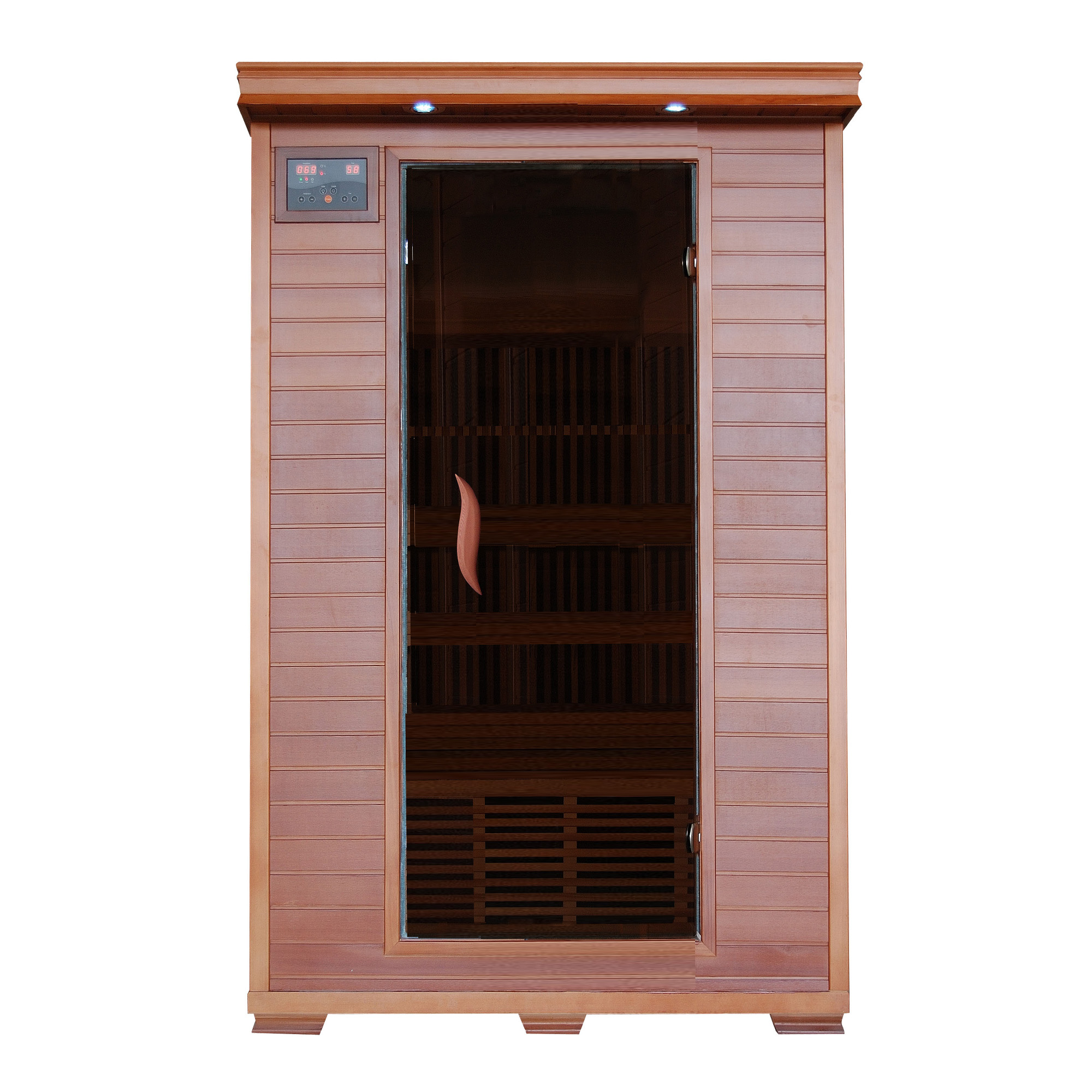 Yukon 2-Person Cedar Infrared Sauna with 6 Carbon Heaters | SA1309 - product image
