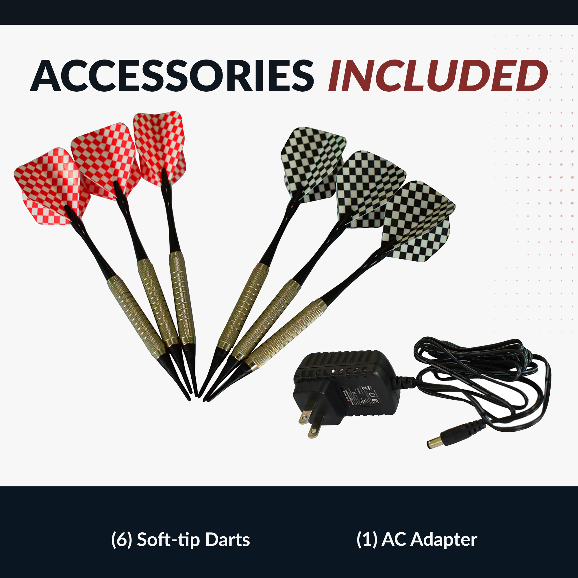 Magnum 15.5-in Electronic Dartboard - 20 Games - Soft Tip | BG1042D image 7