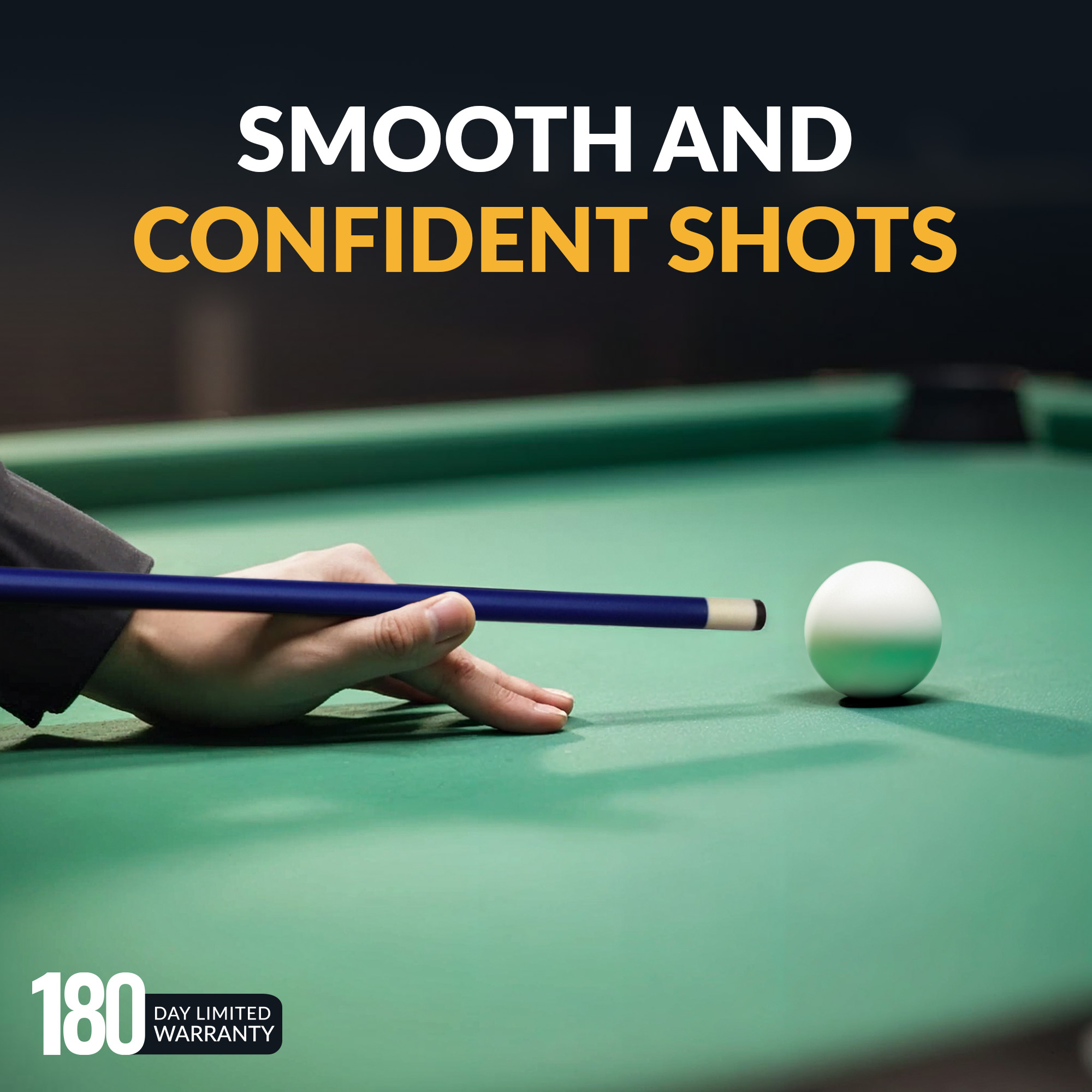 Conquest 58-in Cue Stick - Fiberglass - Blue | BG2561BL image 4