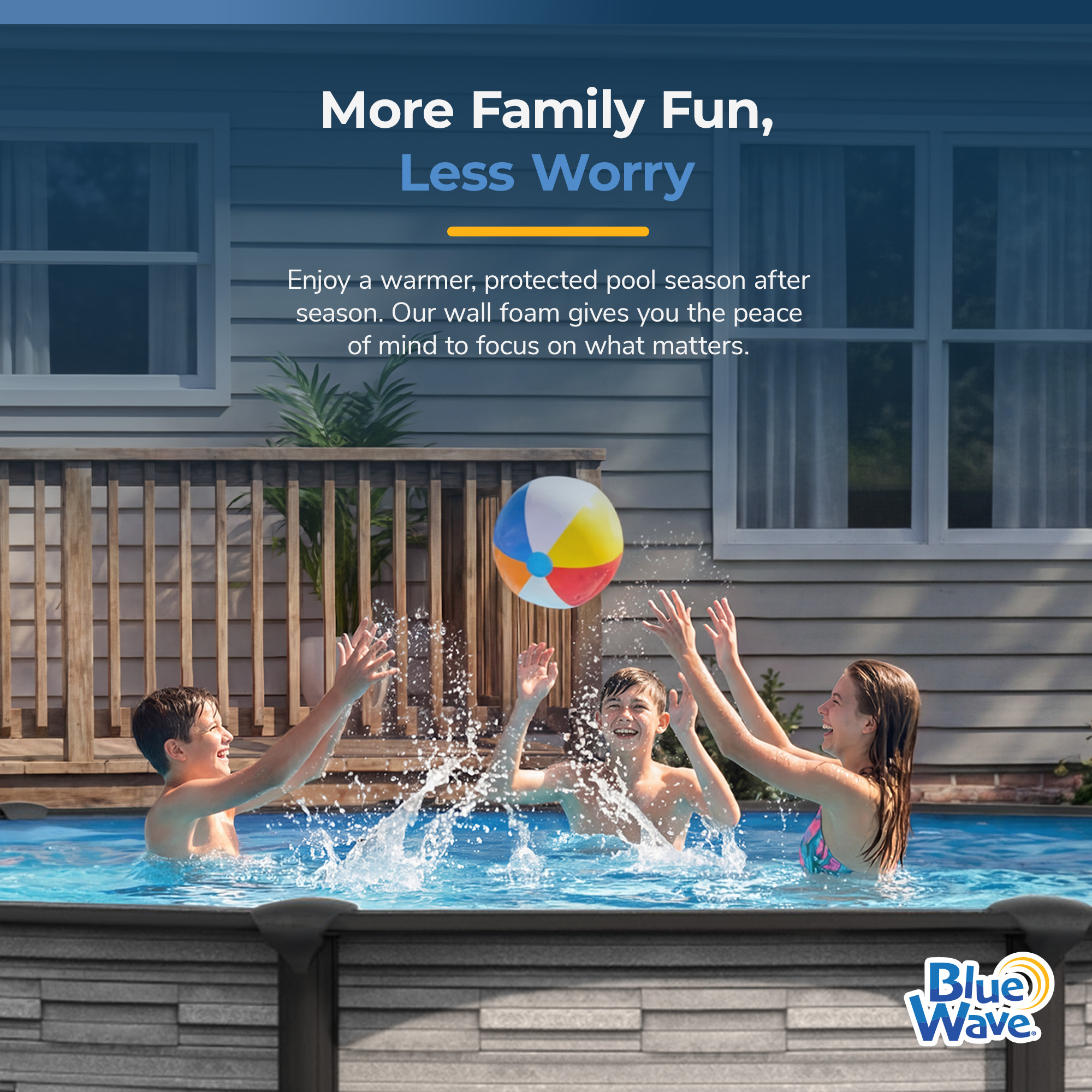 Blue Wave Above Ground Closed Cell Pool Wall Foam - 1/8-in x 48-in x 85-ft | NL1972 image 4
