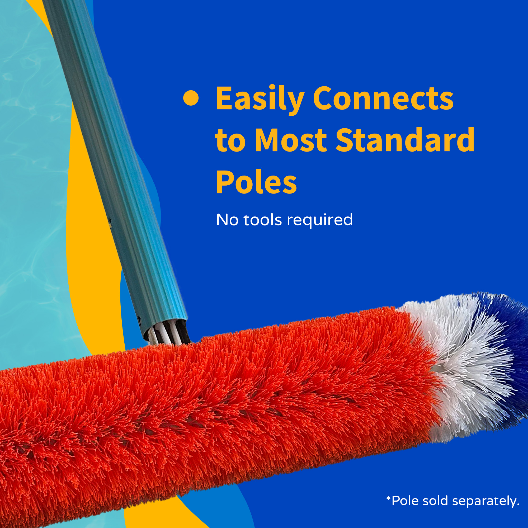 Brush Around 360-Degree Wall and Floor Pool Brush | NA315 image 7