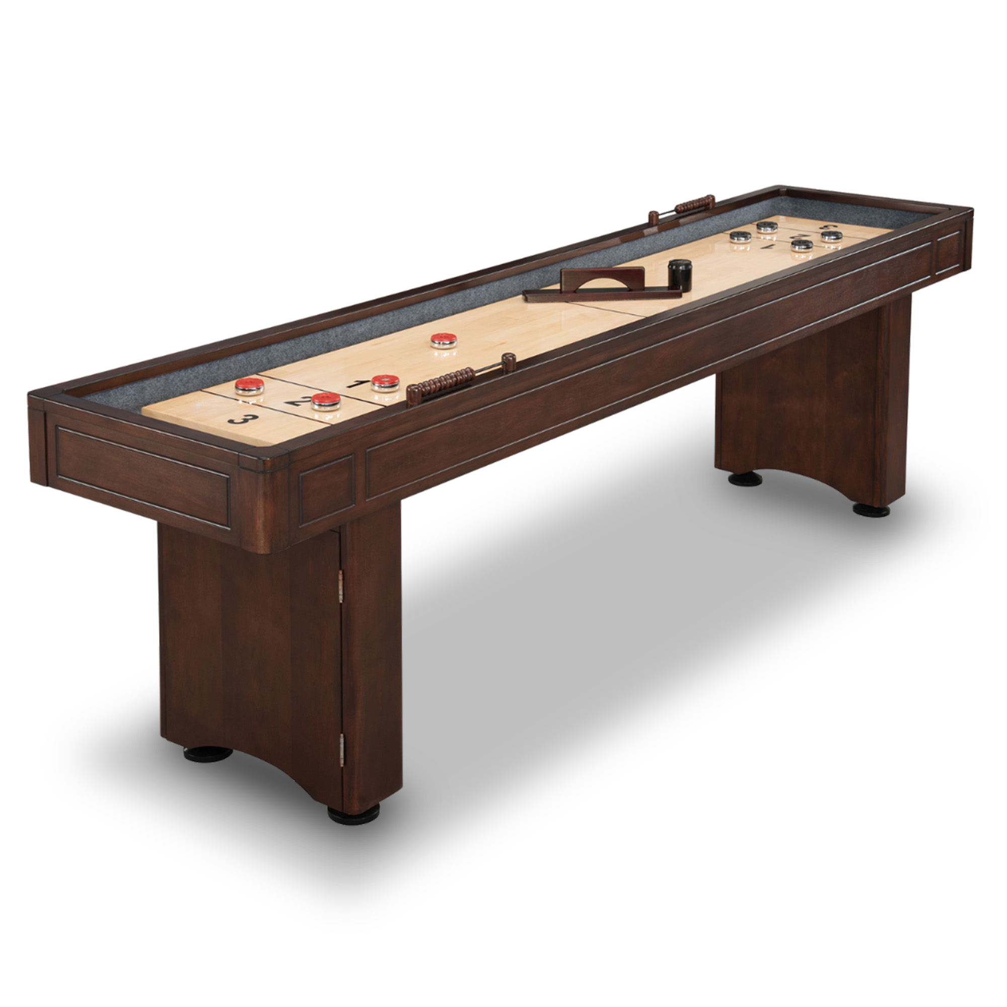 Austin 9-ft Shuffleboard Table - Mahogany Finish | BG1209 - product image