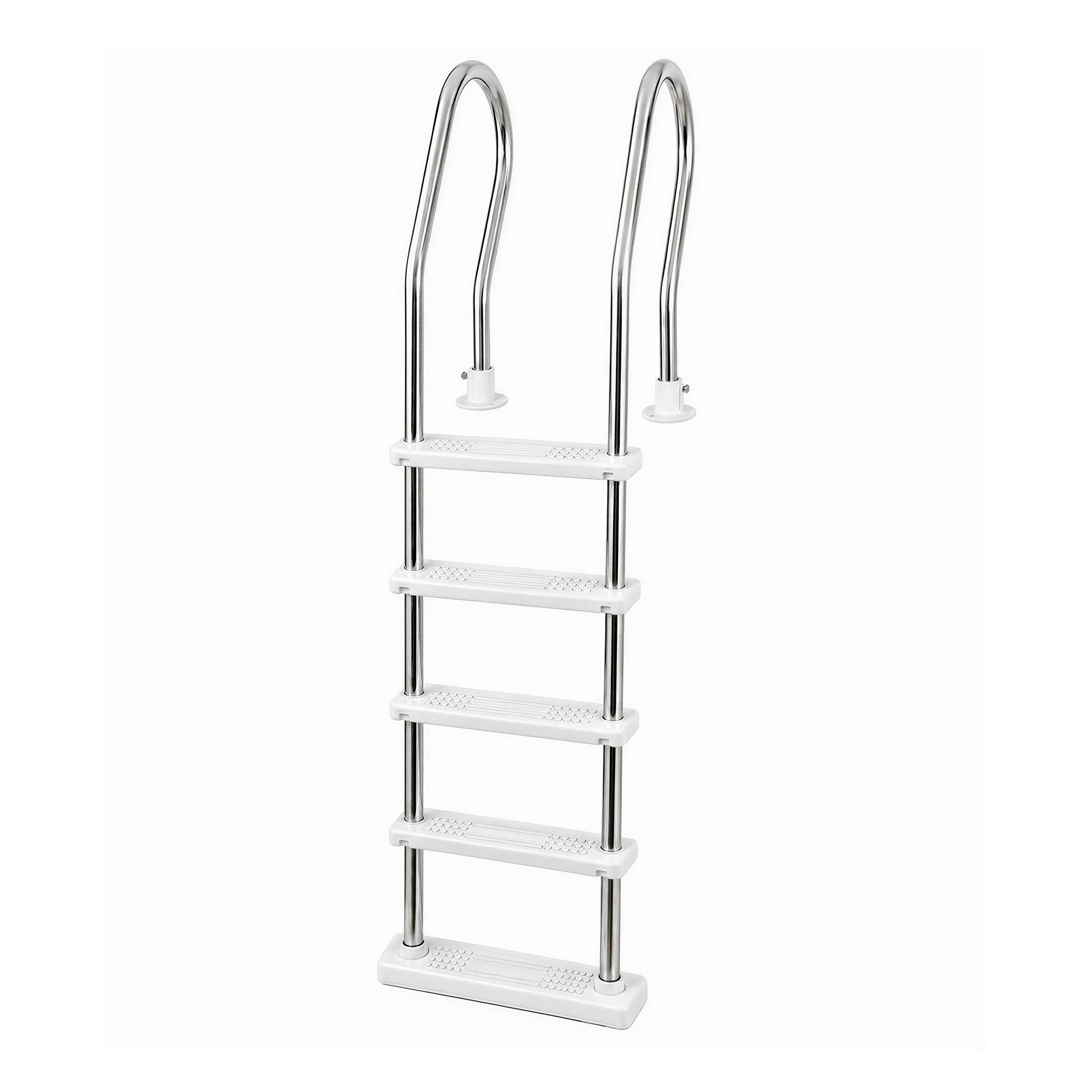 Stainless Steel Reverse Bend In-Pool Ladder for Above Ground Pools | NE1147 image 2