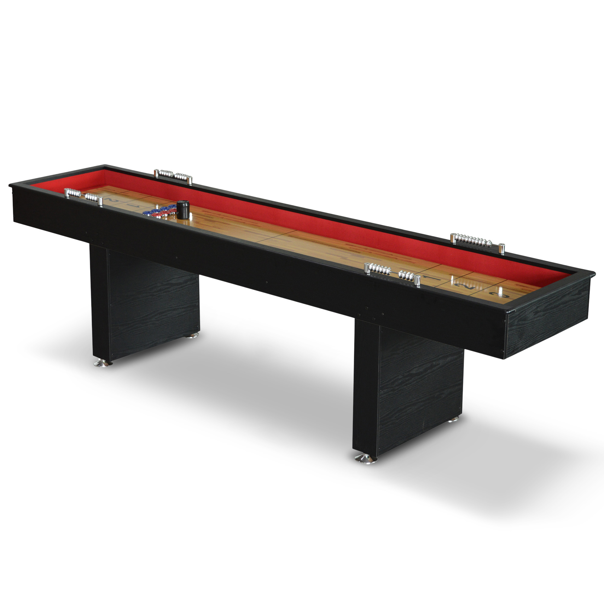 Avenger 9-ft Shuffleboard Table - Black Finish | BG1203 - product image