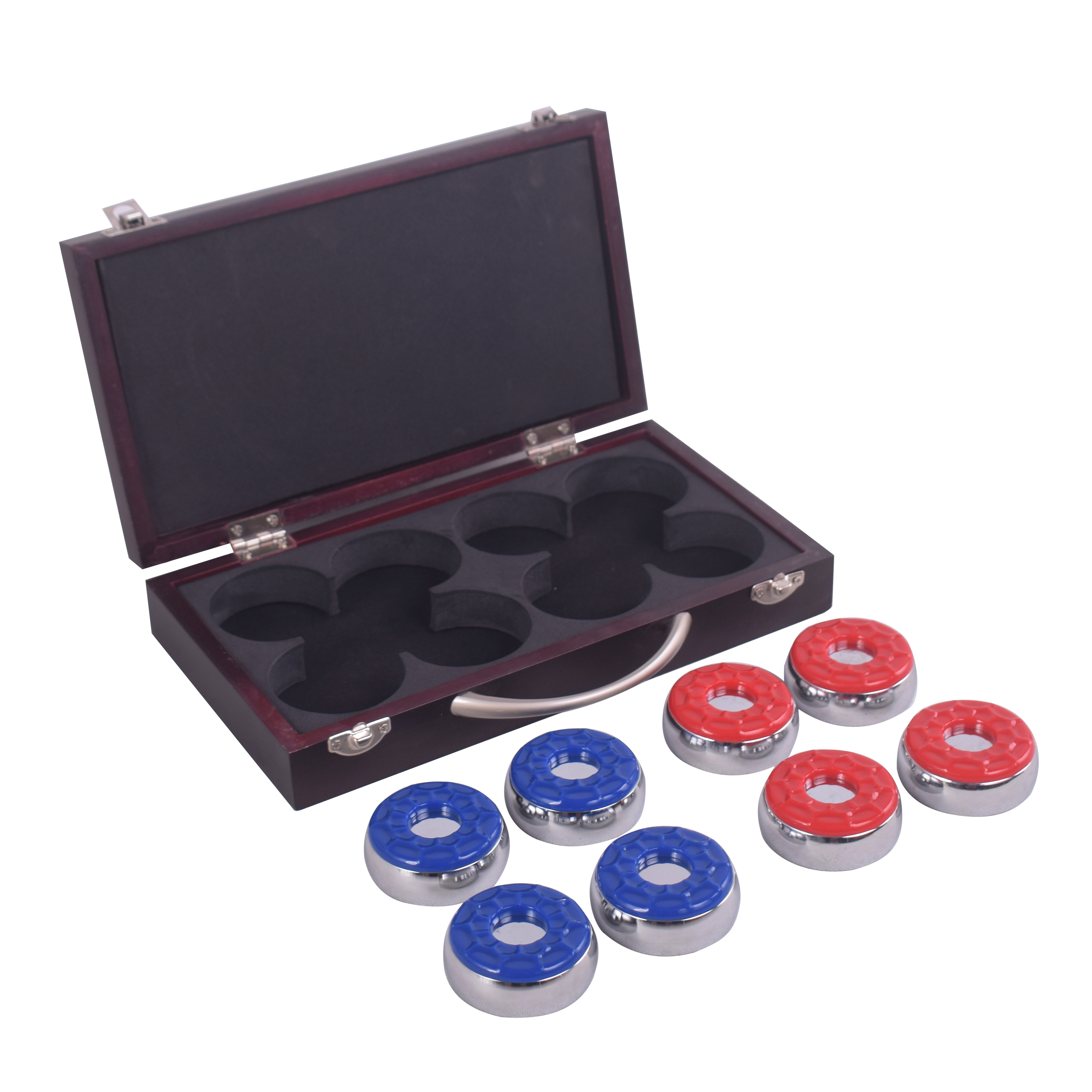 Shuffleboard Pucks with Case - Set of 8 | BG1223 - product image