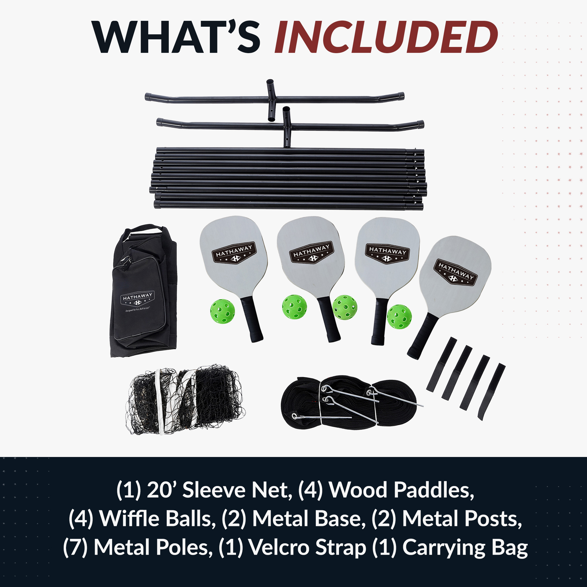 Deluxe Pickleball Game Set | BG3142 image 7