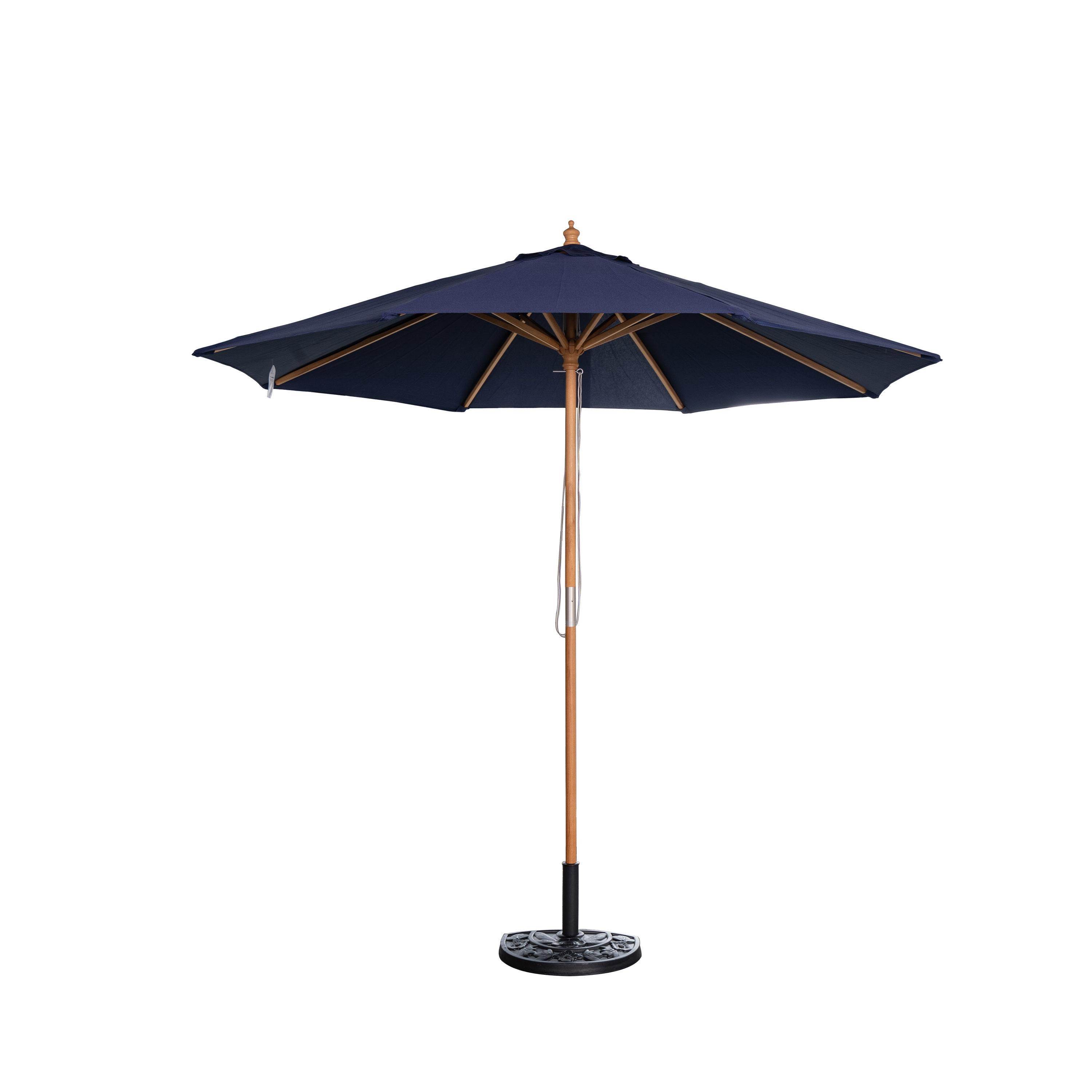 Cenote 9-ft Octagon Market Umbrella - Navy Blue - Breez-Tex Canopy | NU6852