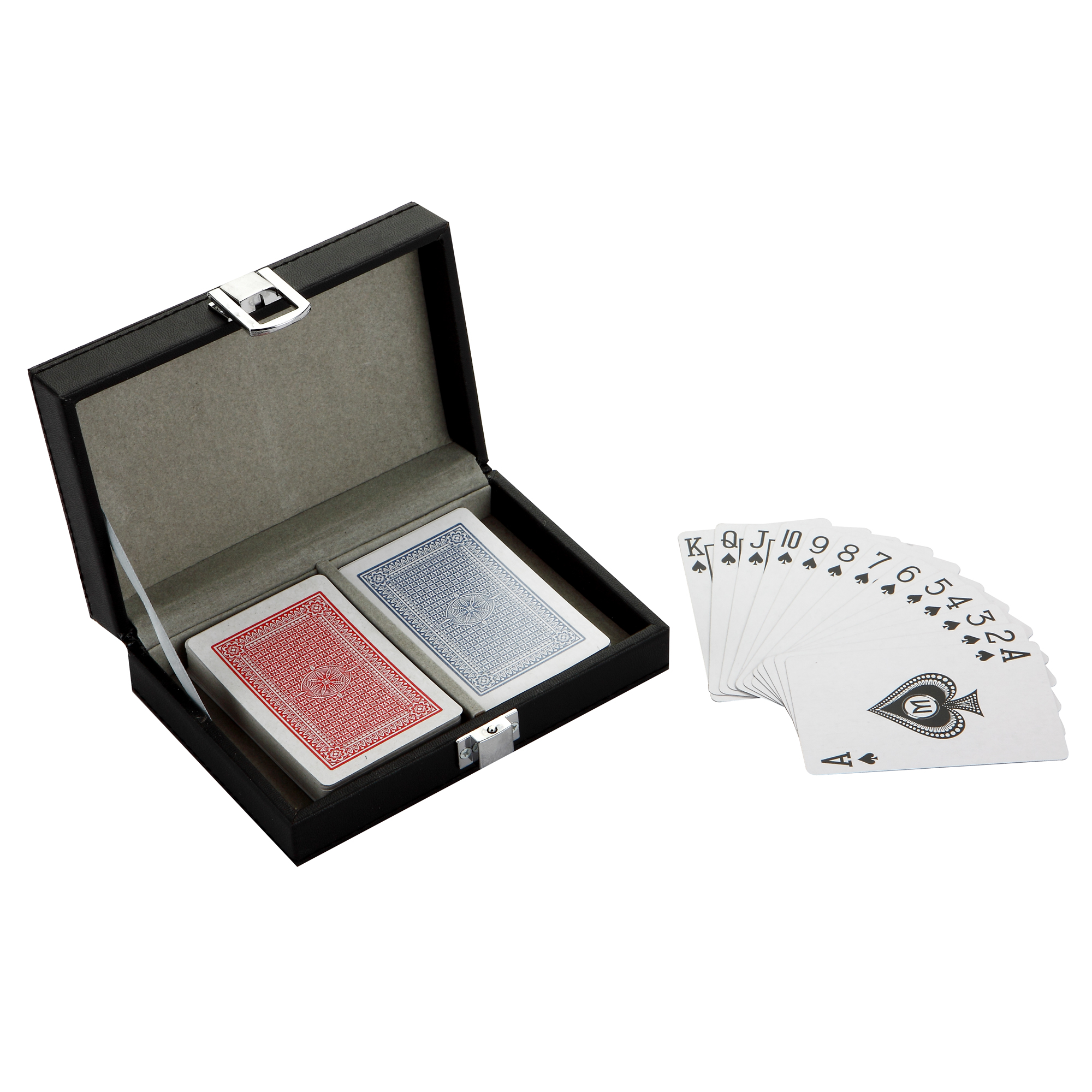 Monte Carlo Dual Deck Standard Playing Cards w/ Case | BG2368 - product image