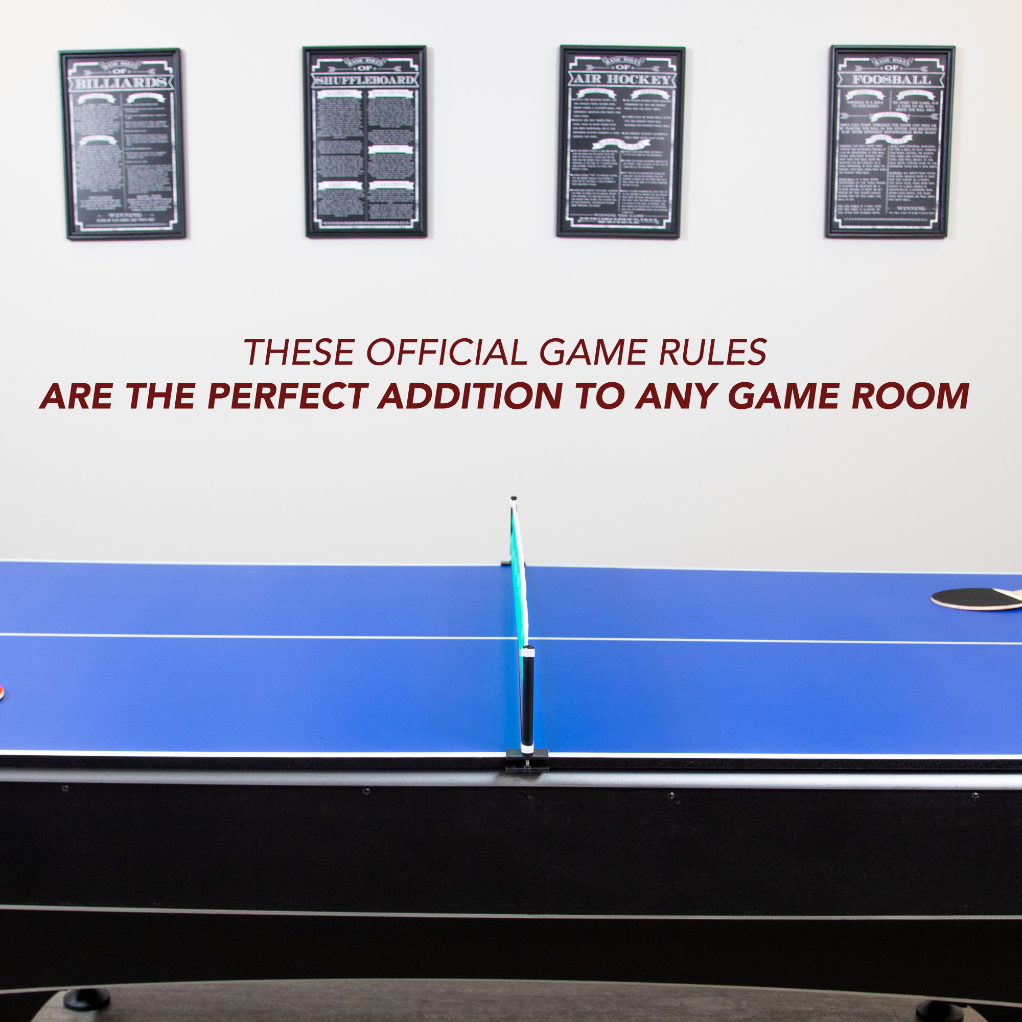 Shuffleboard Game Rules Wall Art | BG2029SH image 4