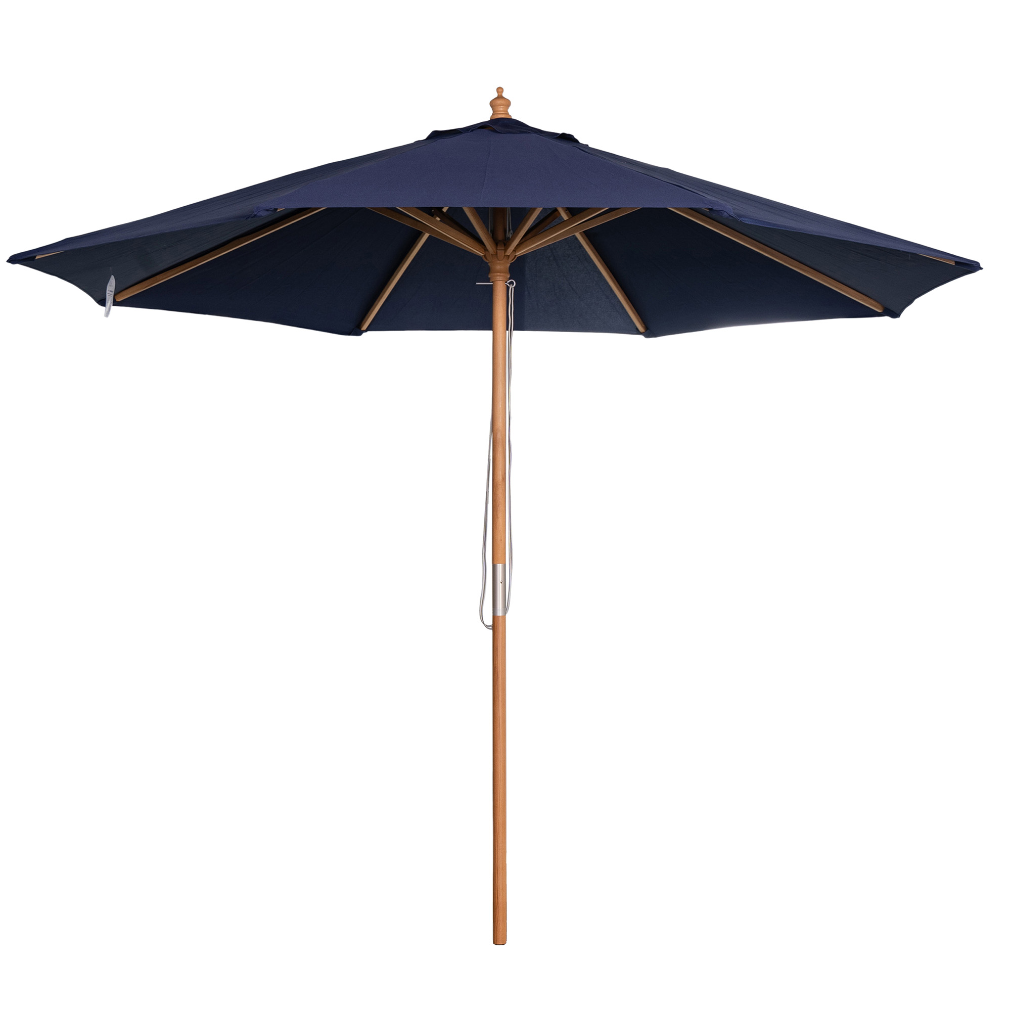 Cenote 9-ft Octagon Market Umbrella - Navy Blue - Breez-Tex Canopy | NU6852 image 2