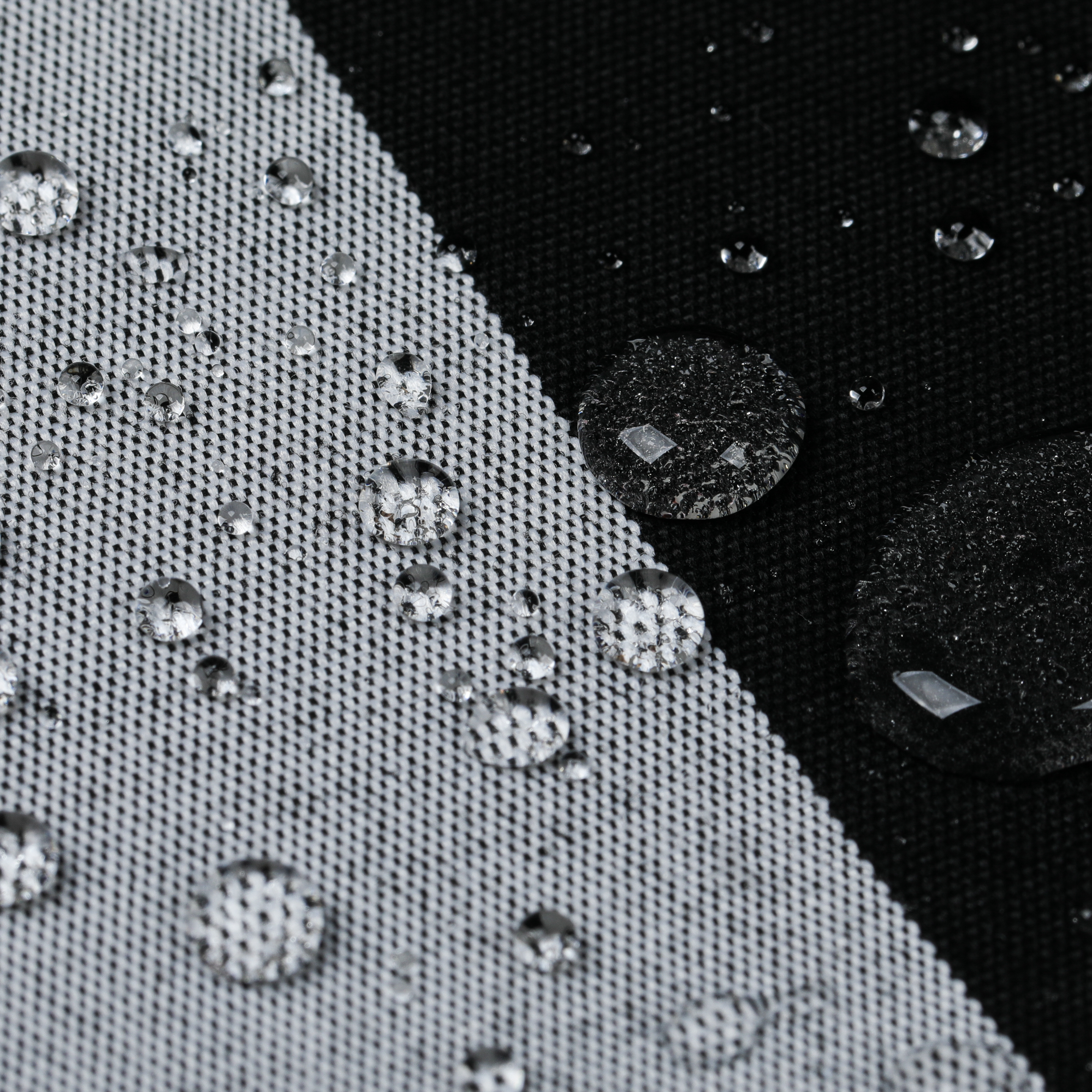 Mirage Fiesta 9-ft Octagon Market Umbrella with Solar LED Tube Lights - Black and Light Gray | NU6849 image 9