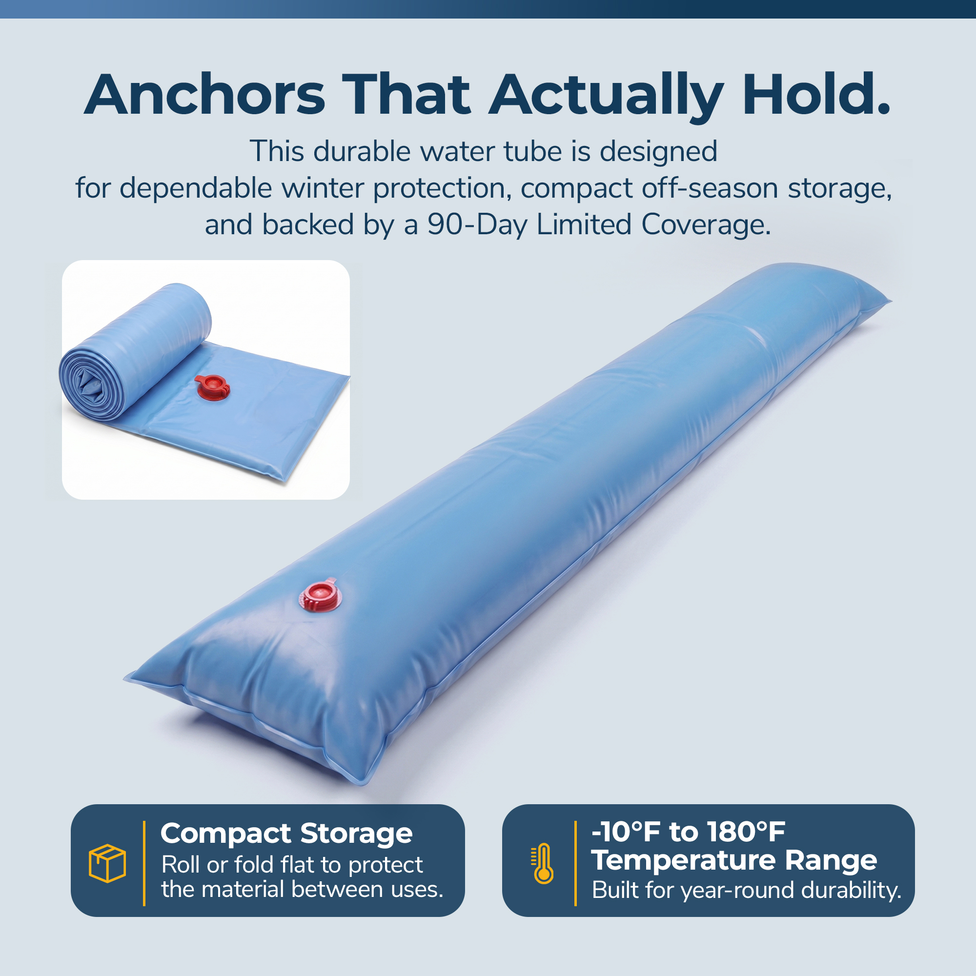 8-ft Single Water Tube for Winter Pool Cover (EA) | NW100 image 8