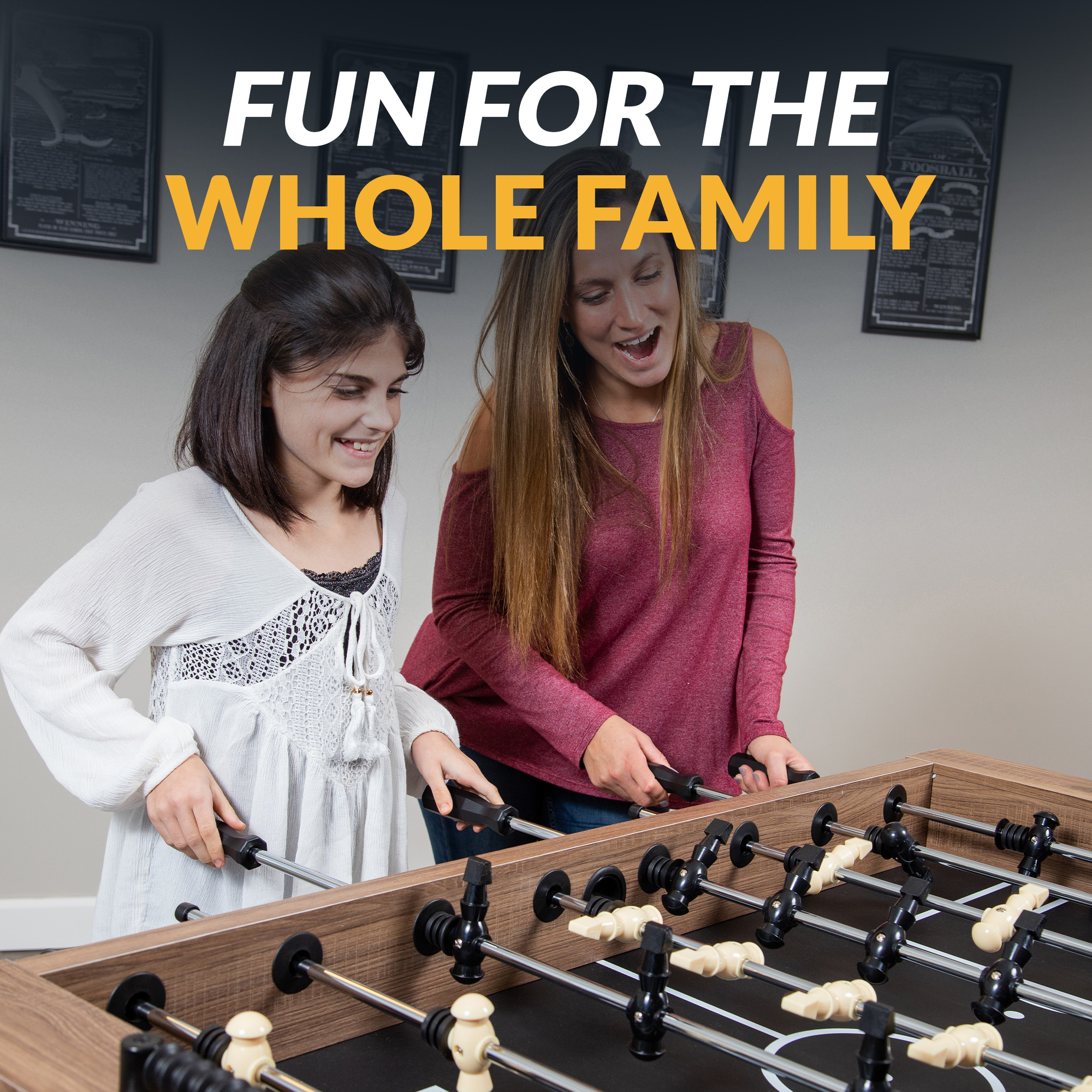 Excalibur 54-in Foosball Table - Driftwood | BG5030 image 8