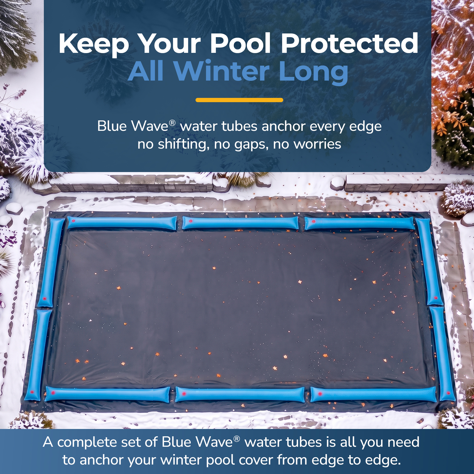 10-ft Single Water Tube for Winter Pool Cover - Each | NW120 image 4