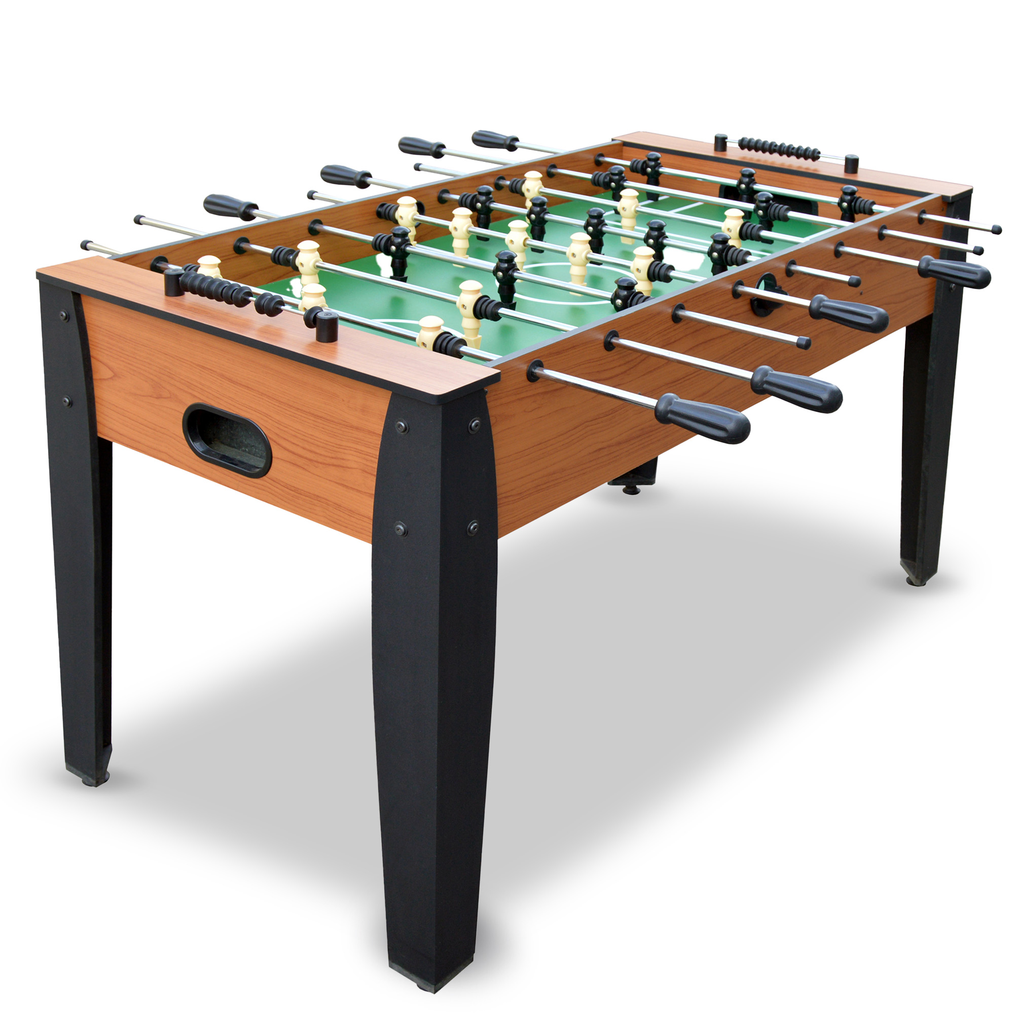 Hurricane 54-Inch Foosball Table with Light Cherry Finish, Analog Scoring and Accessories | BG1033F image 2