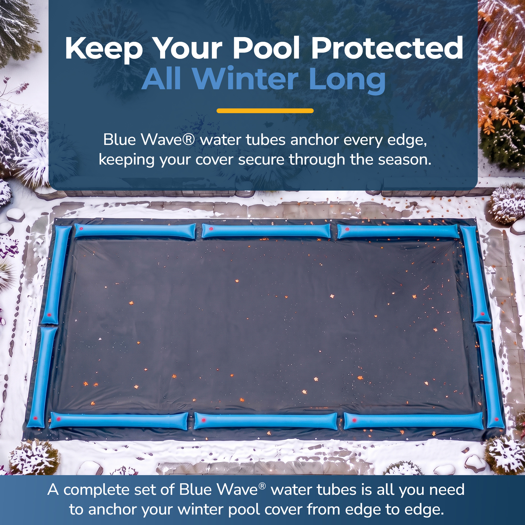 10-ft Single Water Tube for Winter Pool Cover - 5 Pack | NW122 image 4