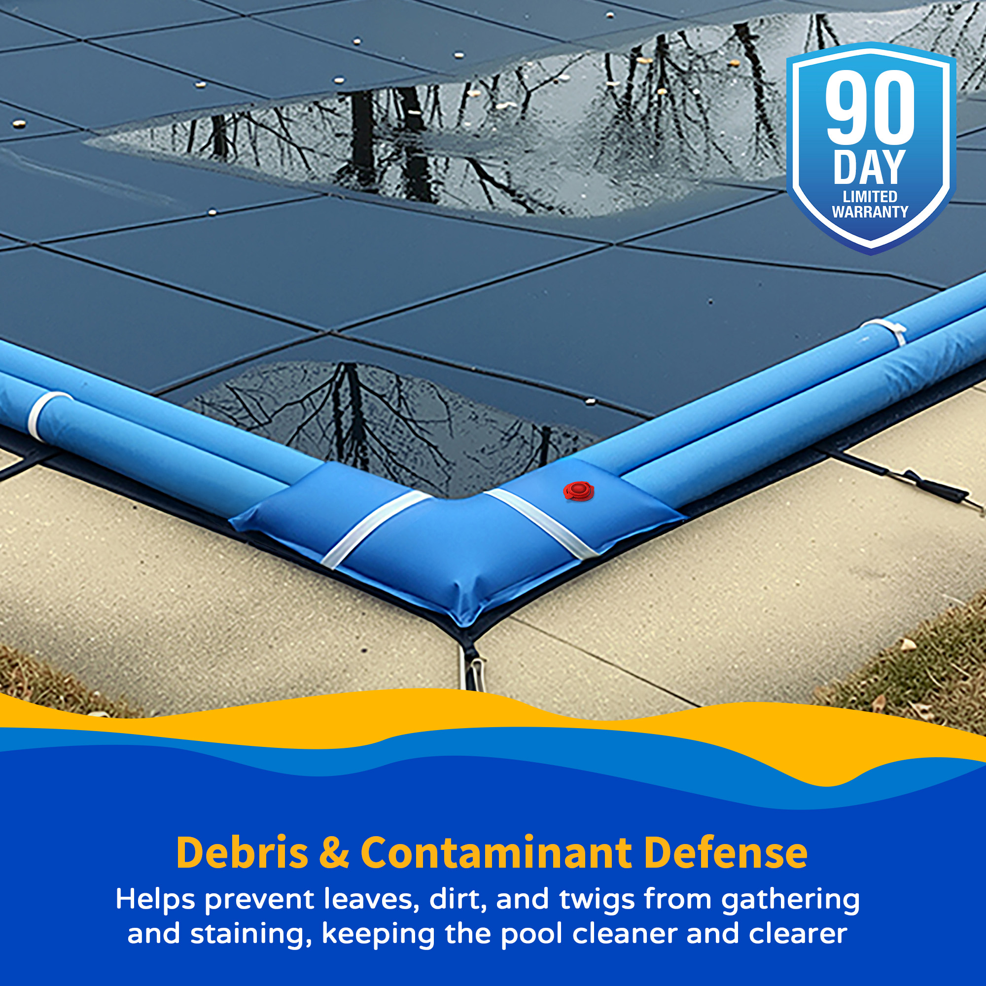 2-ft x 2-ft Corner Tube for Winter Pool Cover | NW130 image 4