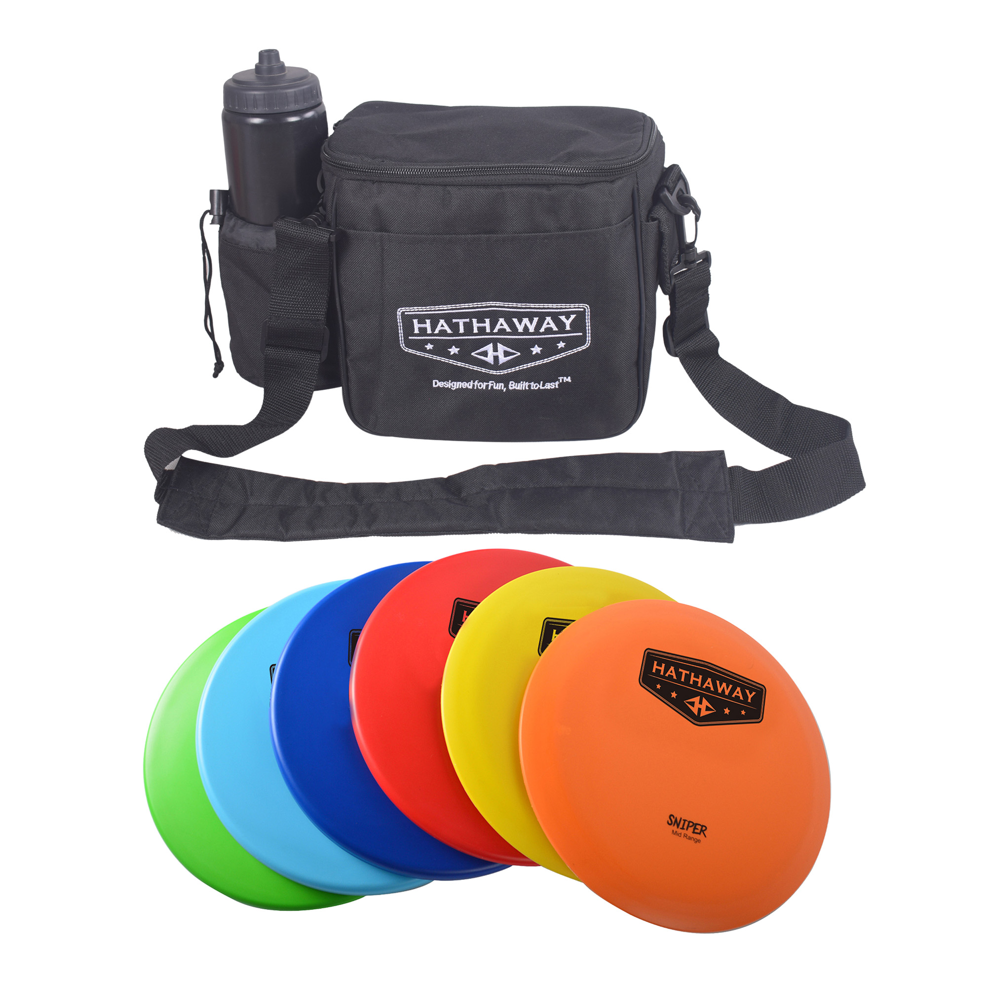 Disc Golf Starter Set with 6 Discs and Case - 150 – 170-gram, 8.25-in | BG5038 image 2
