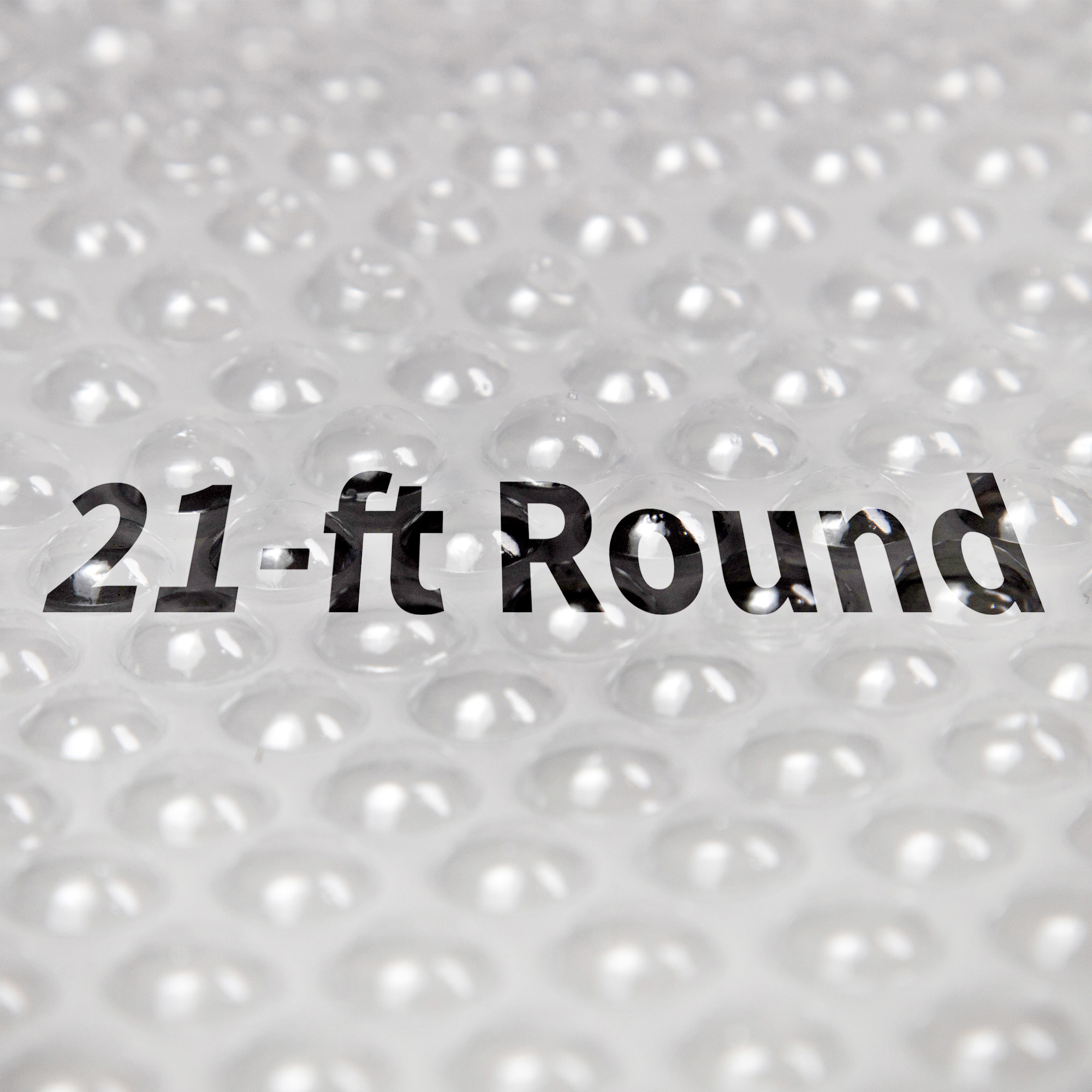 12-mil Solar Blanket for Round 21-ft Above-Ground Pools - Clear | NS484