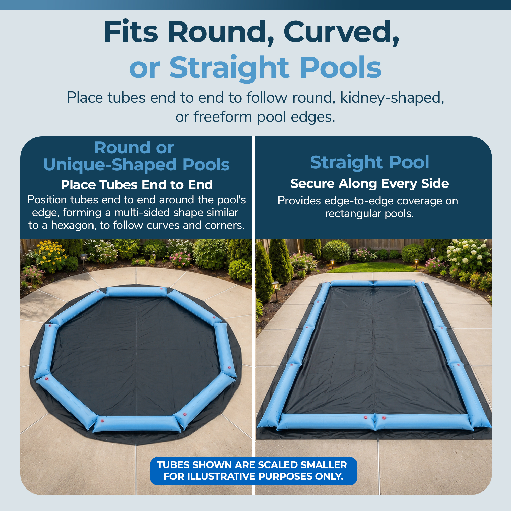 8-ft Single Water Tube for Winter Pool Cover - 5 Pack | NW102 image 7