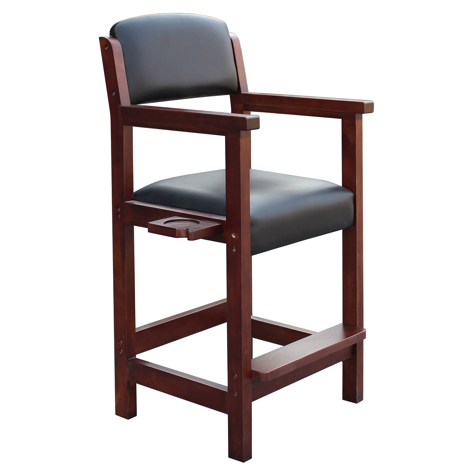 Cambridge 30-in High Top Spectator Chair - Walnut Finish | BG2556W - product image