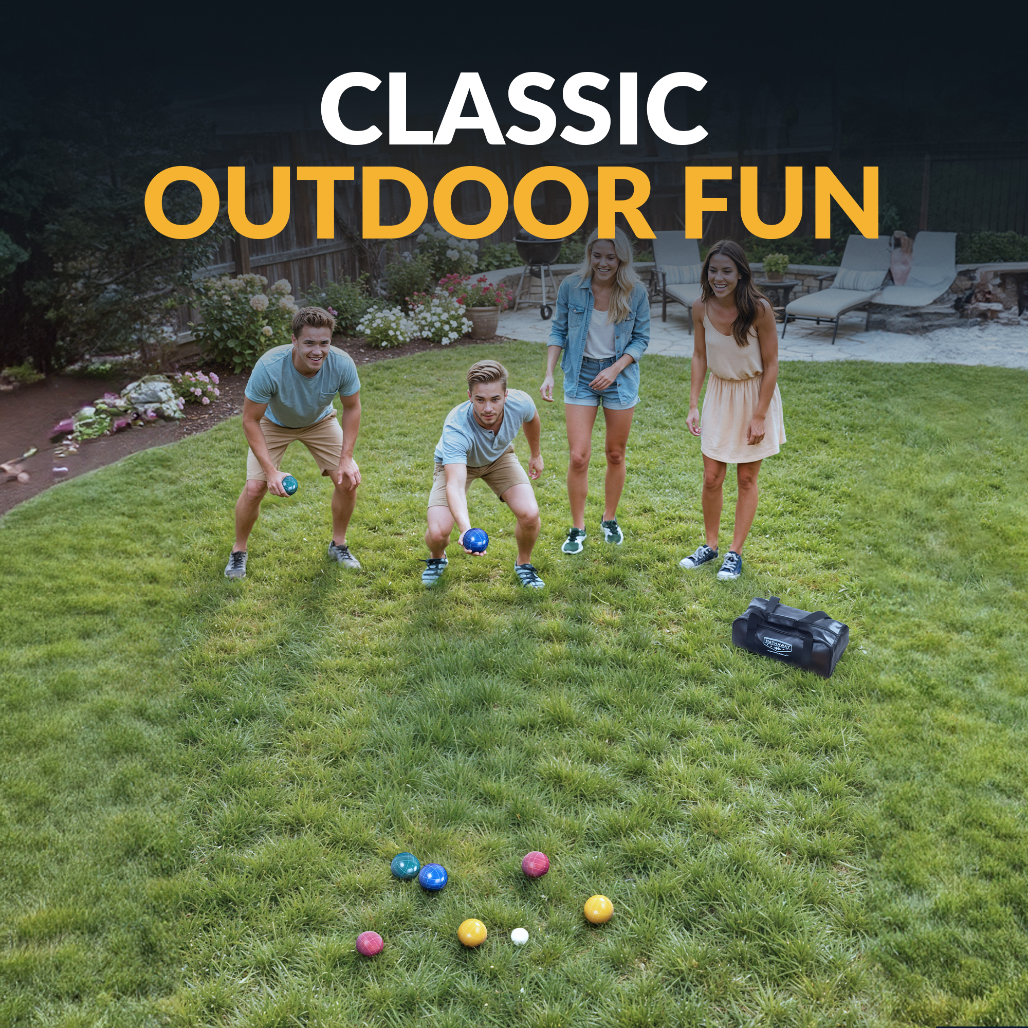 Deluxe Bocce Ball Set | BG3139 image 7