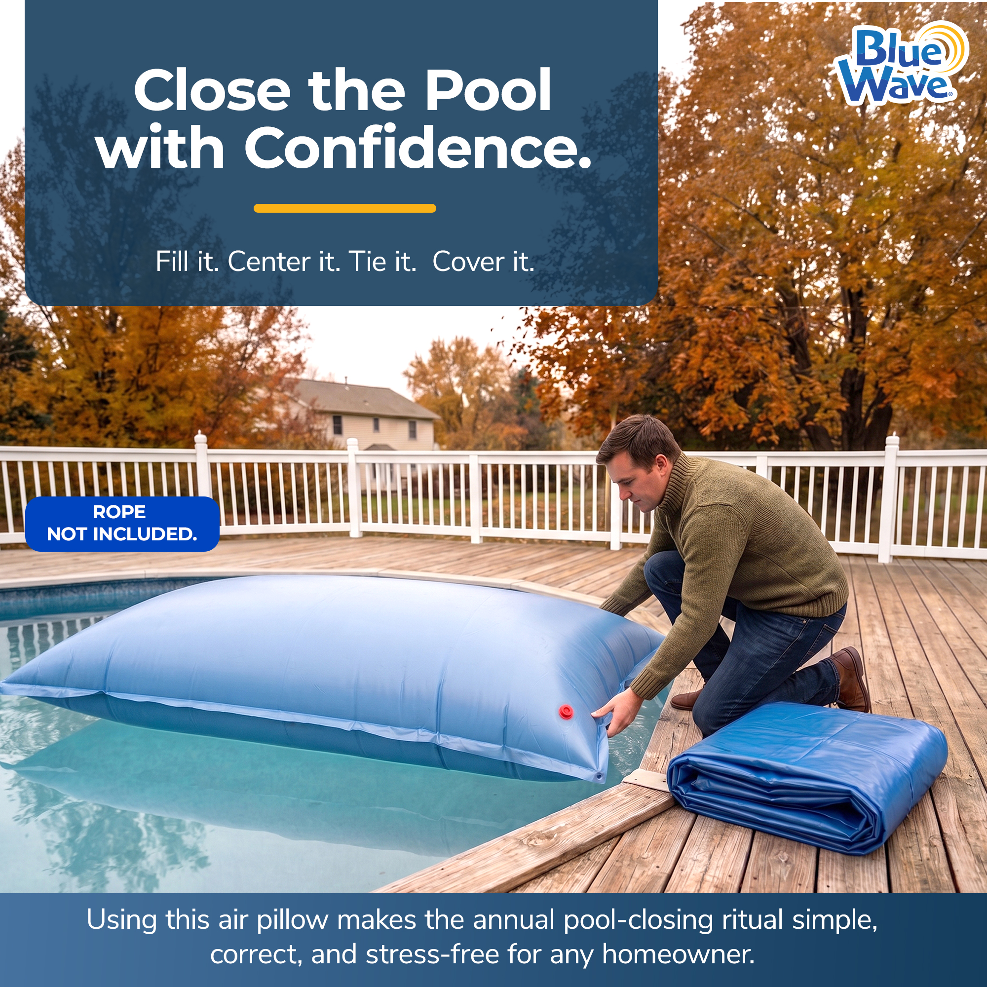 4-ft x 8-ft Air Pillow for Above Ground Pool | NW151 image 4