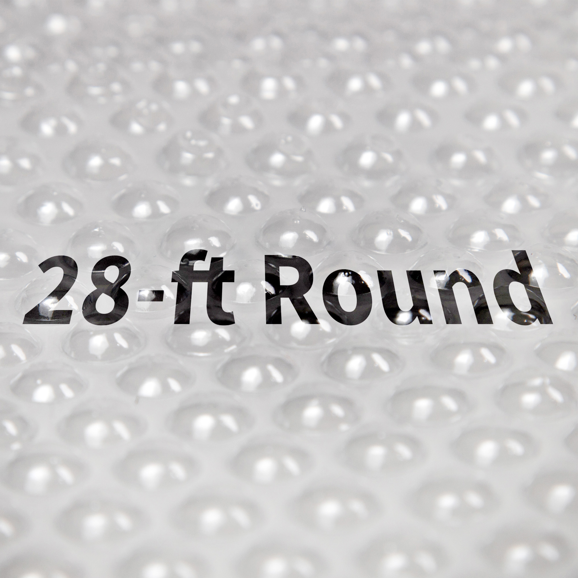 12-mil Solar Blanket for Round 28-ft Above-Ground Pools - Clear | NS488