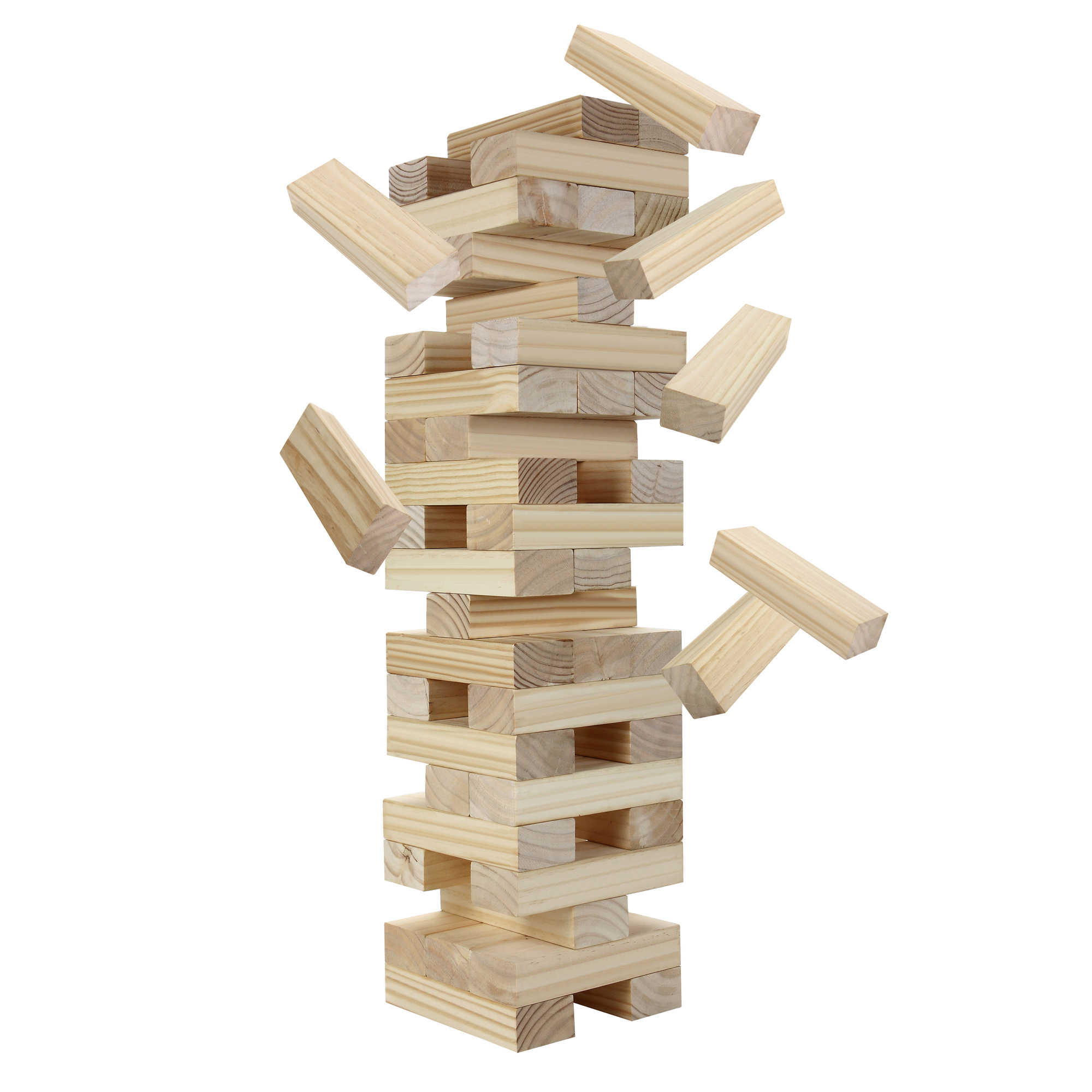 Block Out Wood Stacking, Collapsing Game with Bag | BG3151 - product image