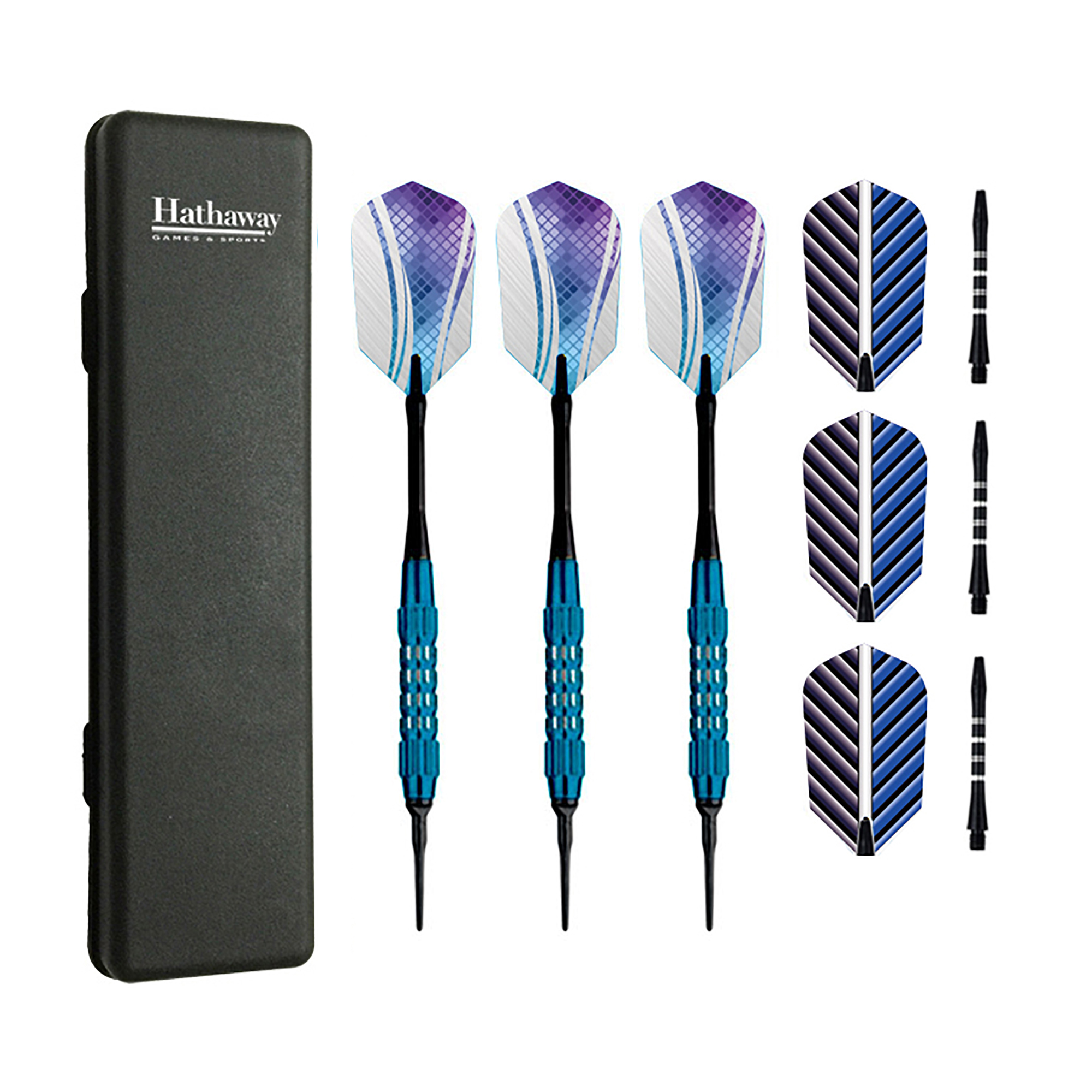 Galaxy Soft Tip Darts with Alloy-Plated Barrels - 3 Piece Set | BG1057