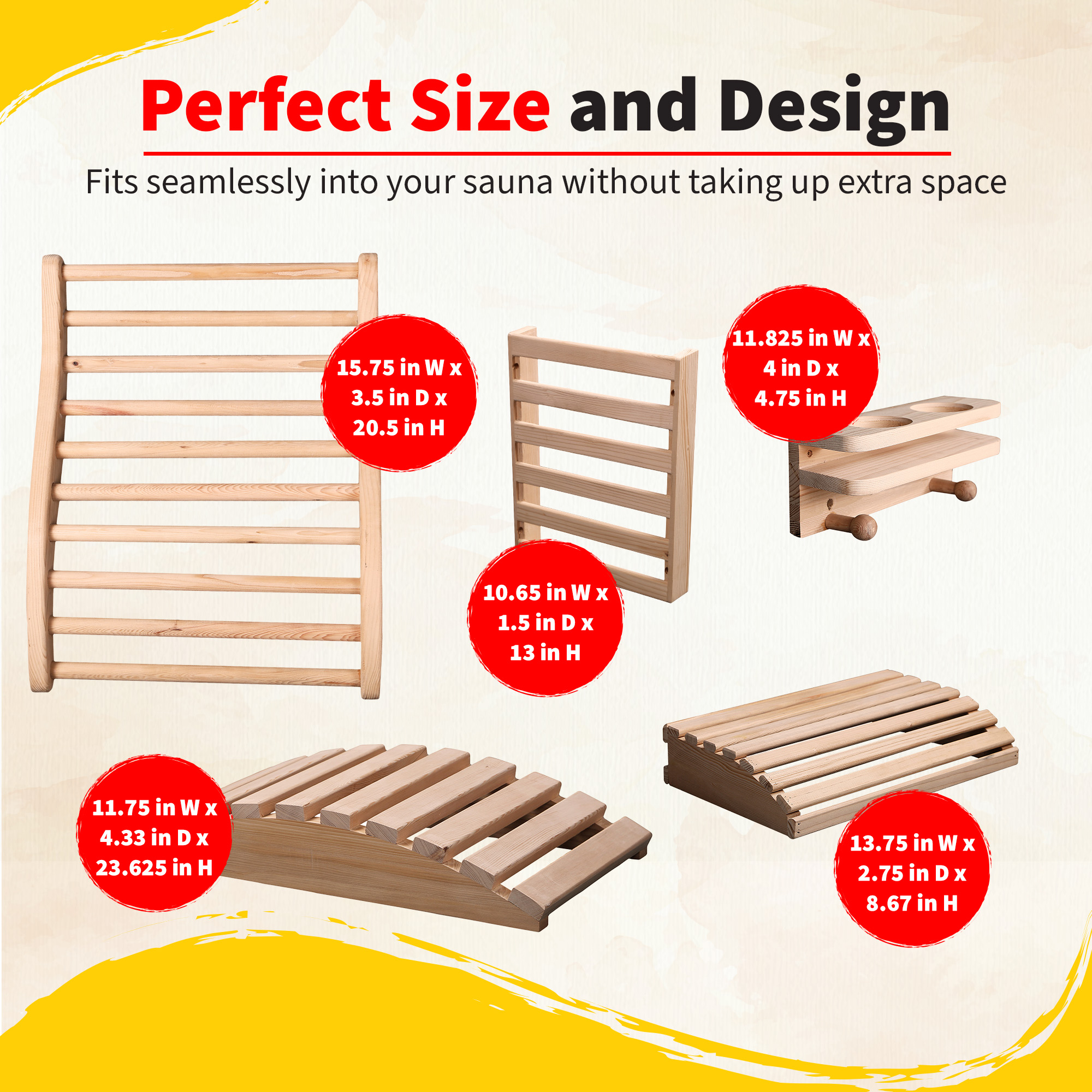 Deluxe Sauna Accessory Kit | SA5024 image 5