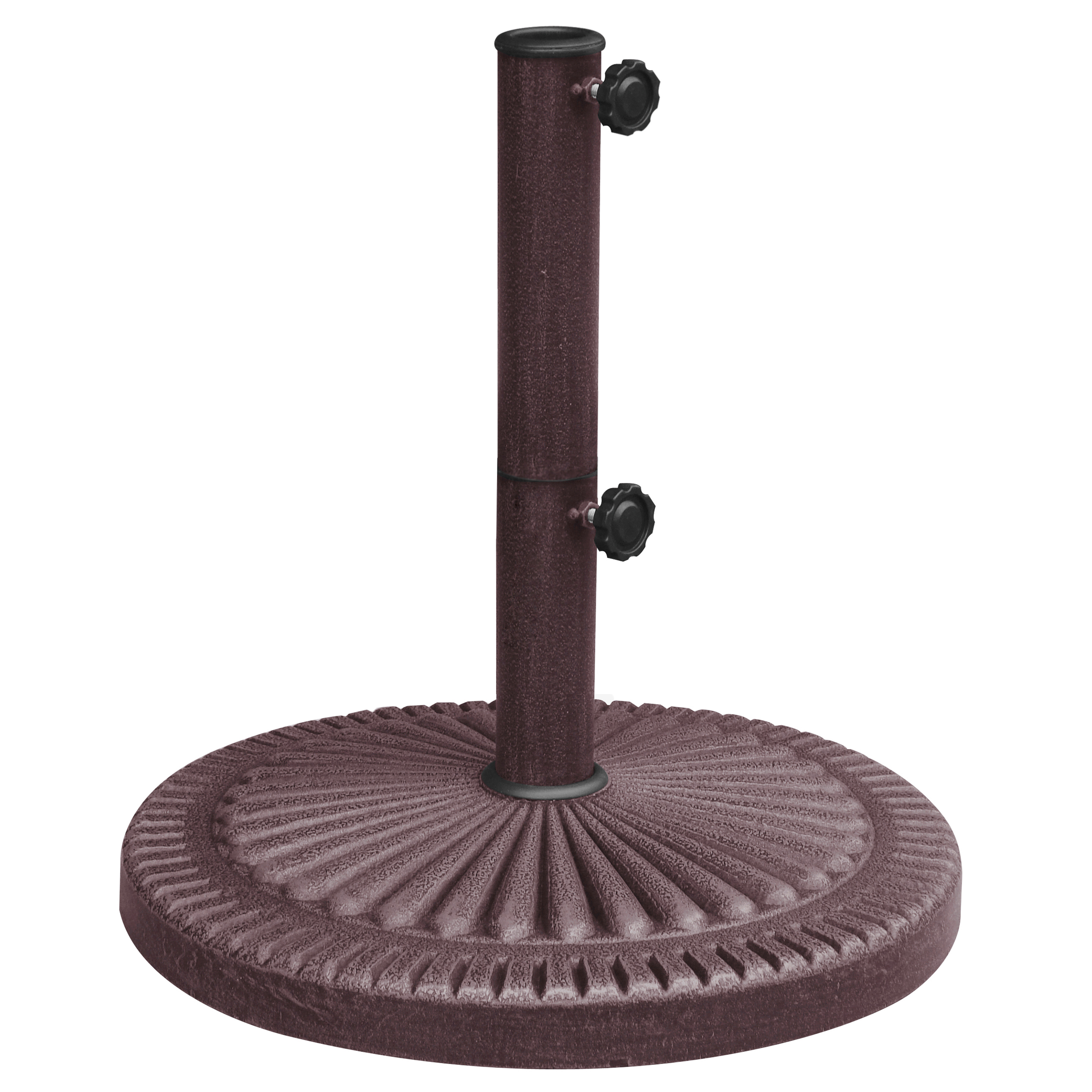 66-lb All-Weather Outdoor Resin Umbrella Base - Bronze | NU5406