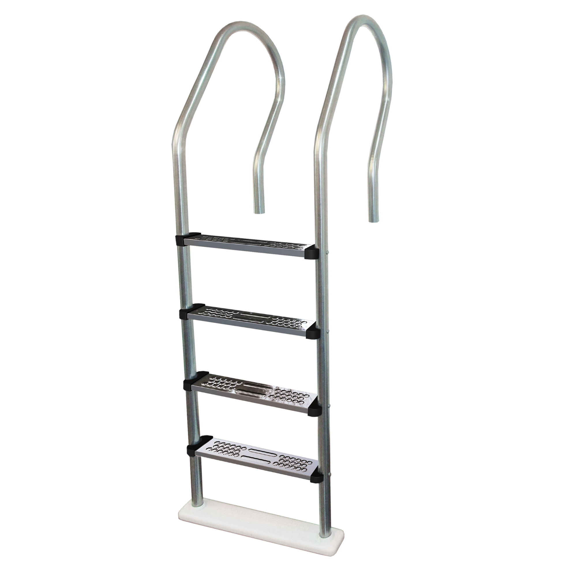 Premium Stainless Steel Reverse Bend In-Pool Ladder for Above Ground Pools | NE1149 - product image